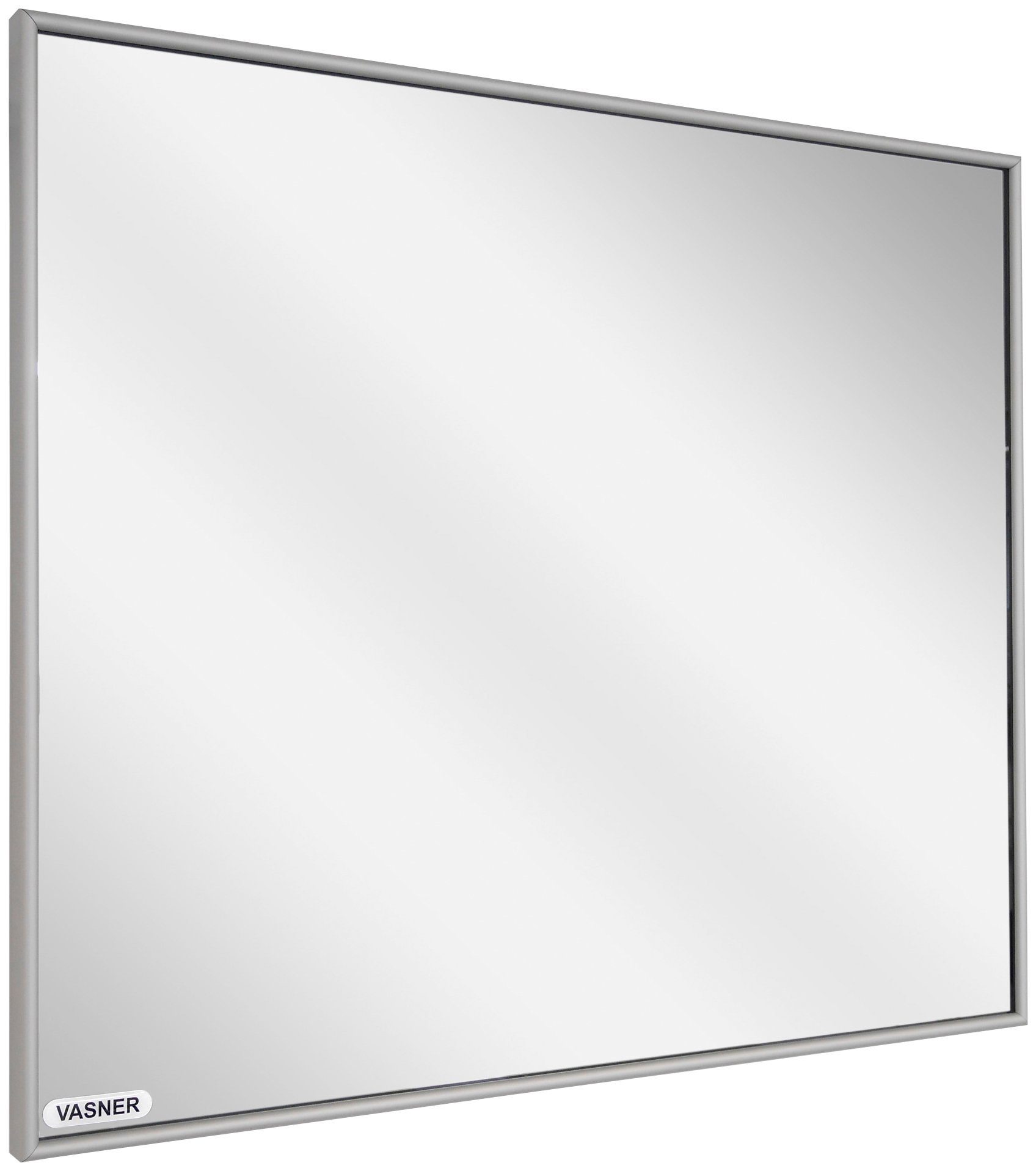 Zipris mit 400 Vasner Spiegelheizung S 400, Aluminium-Rahmen Infrarotheizung W,