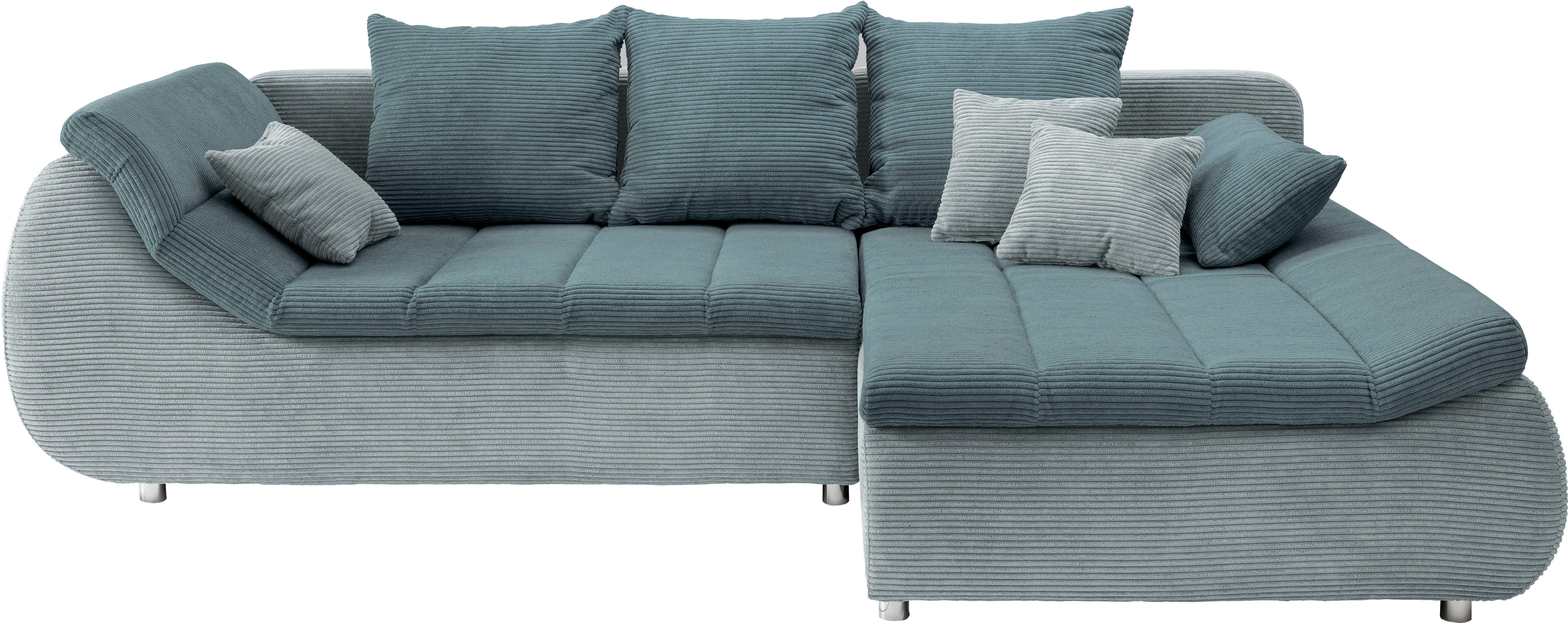 INOSIGN Ecksofa Imola elegant und bequem, günstig online kaufen