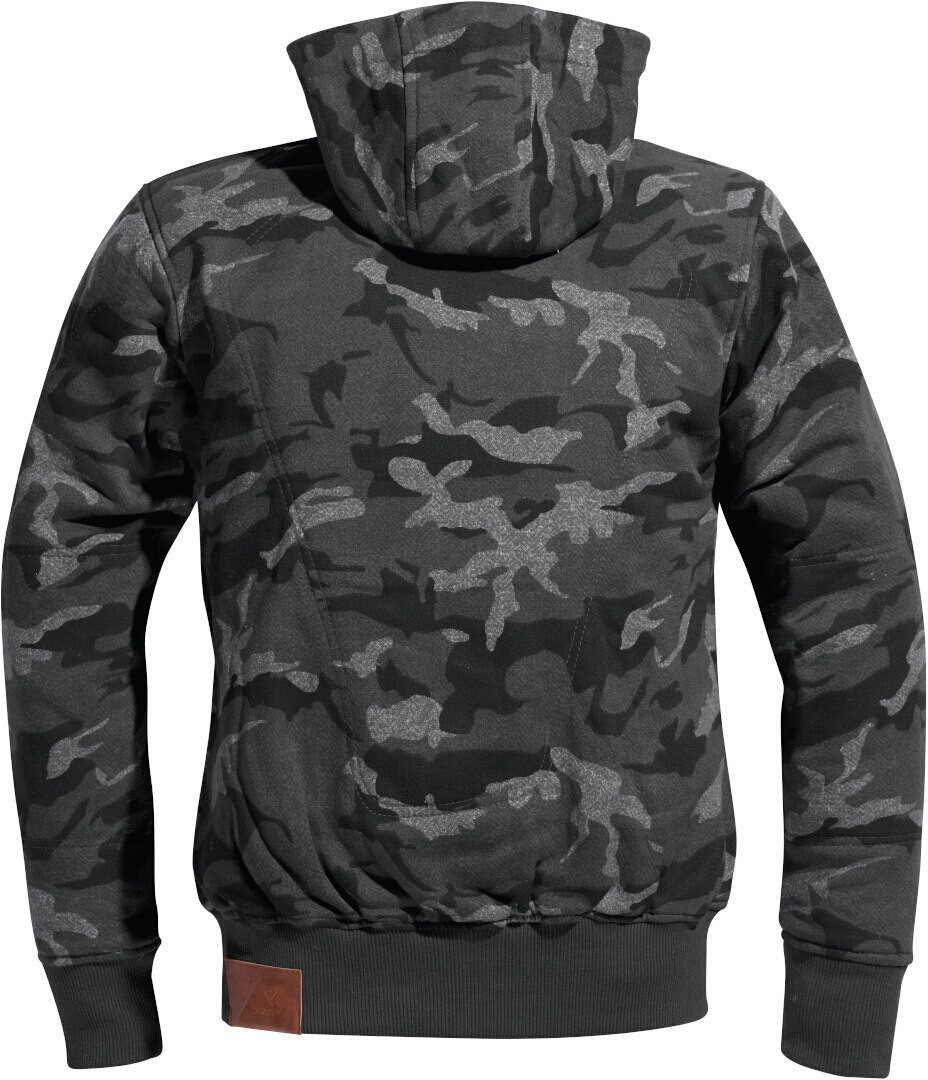 DIFI Motorradjacke Downtown Camo Damen Motorrad Zip Hoodie