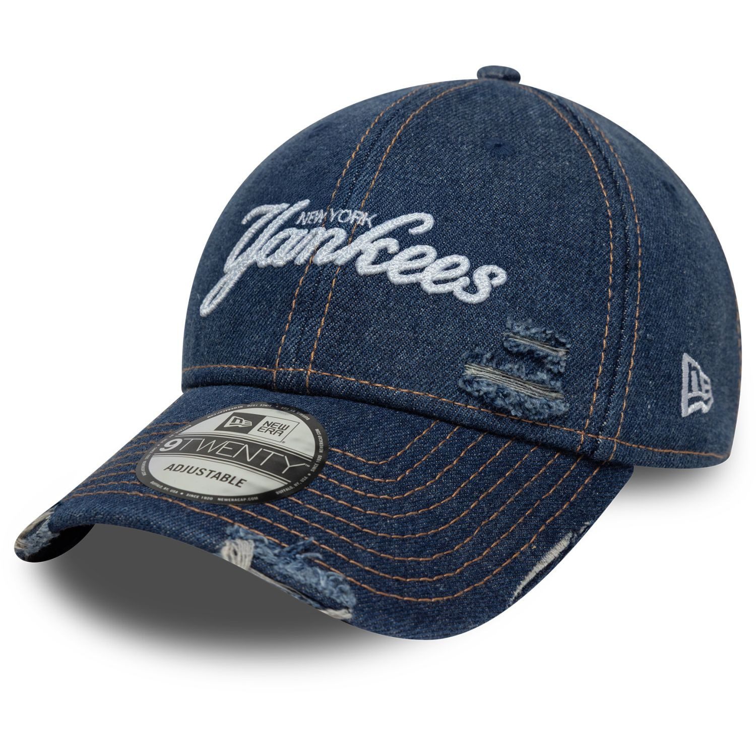 New Era Baseball Cap 9Twenty DISTRESSED DENIM New York Yankees günstig online kaufen