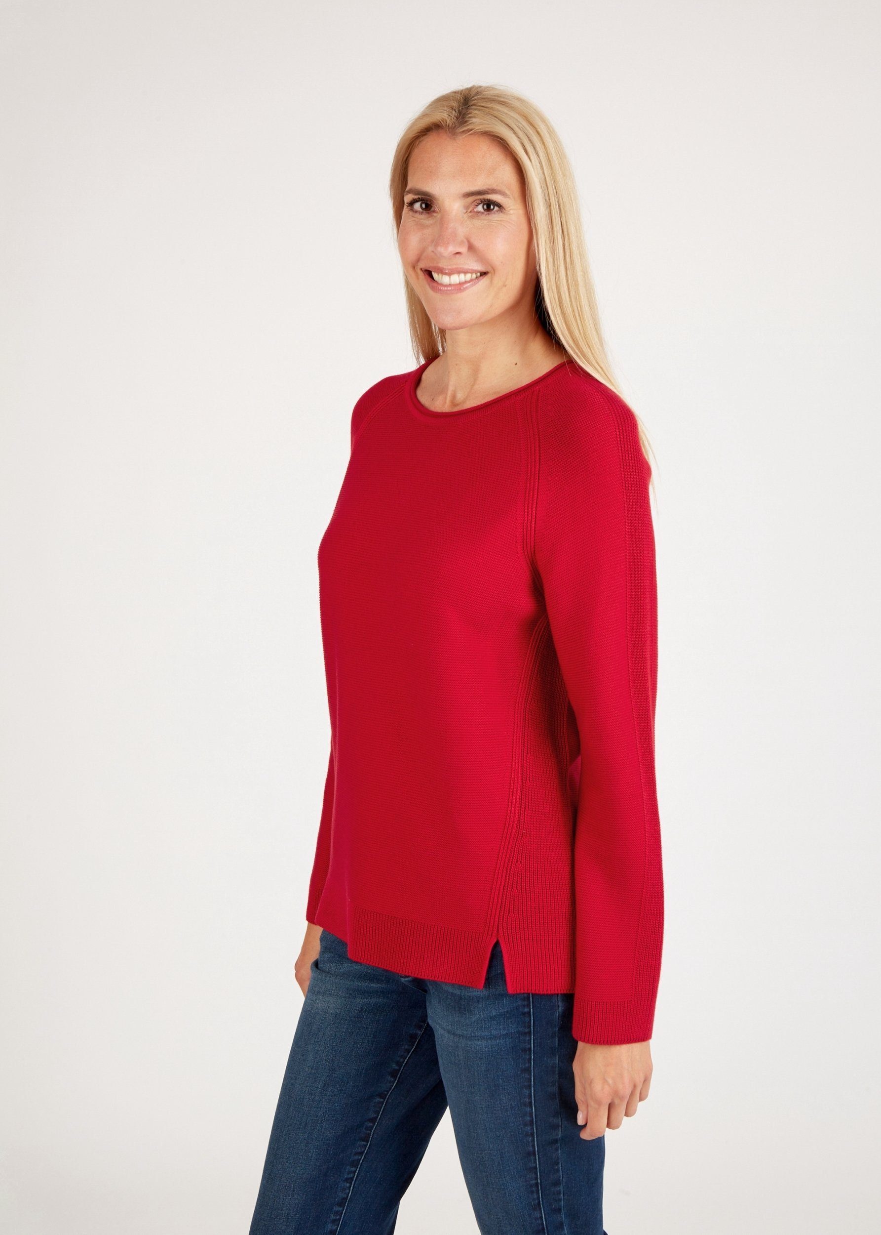Rabe Sweatshirt Pullover Rundhals 1/1 Arm