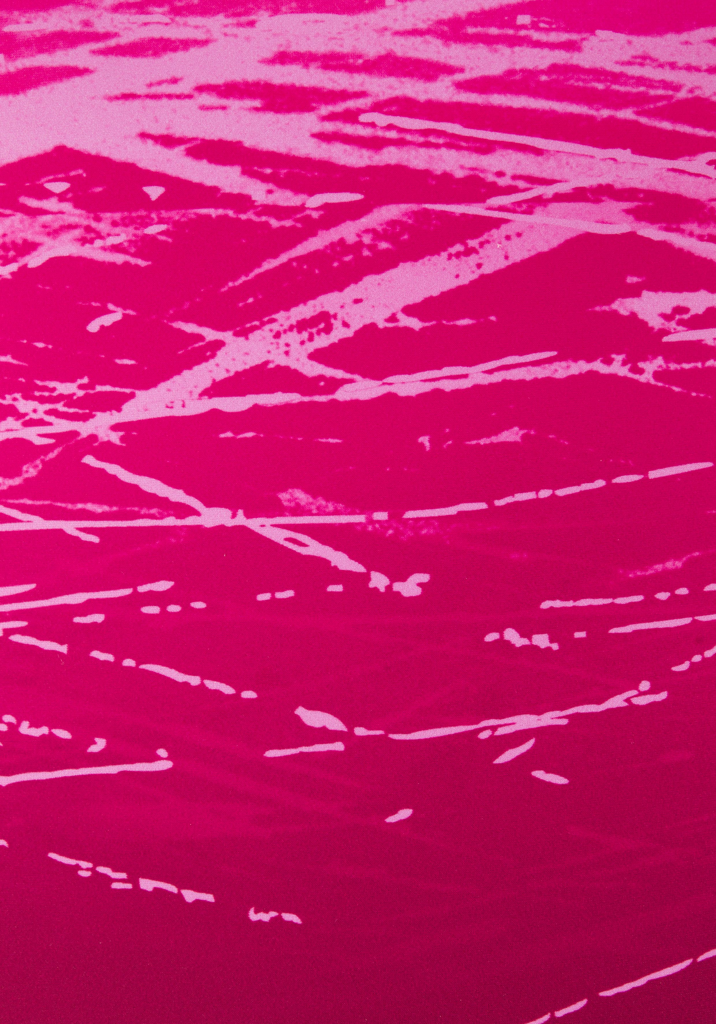 LASCANA Badeanzug mit Batikprint und Shaping-Effekt