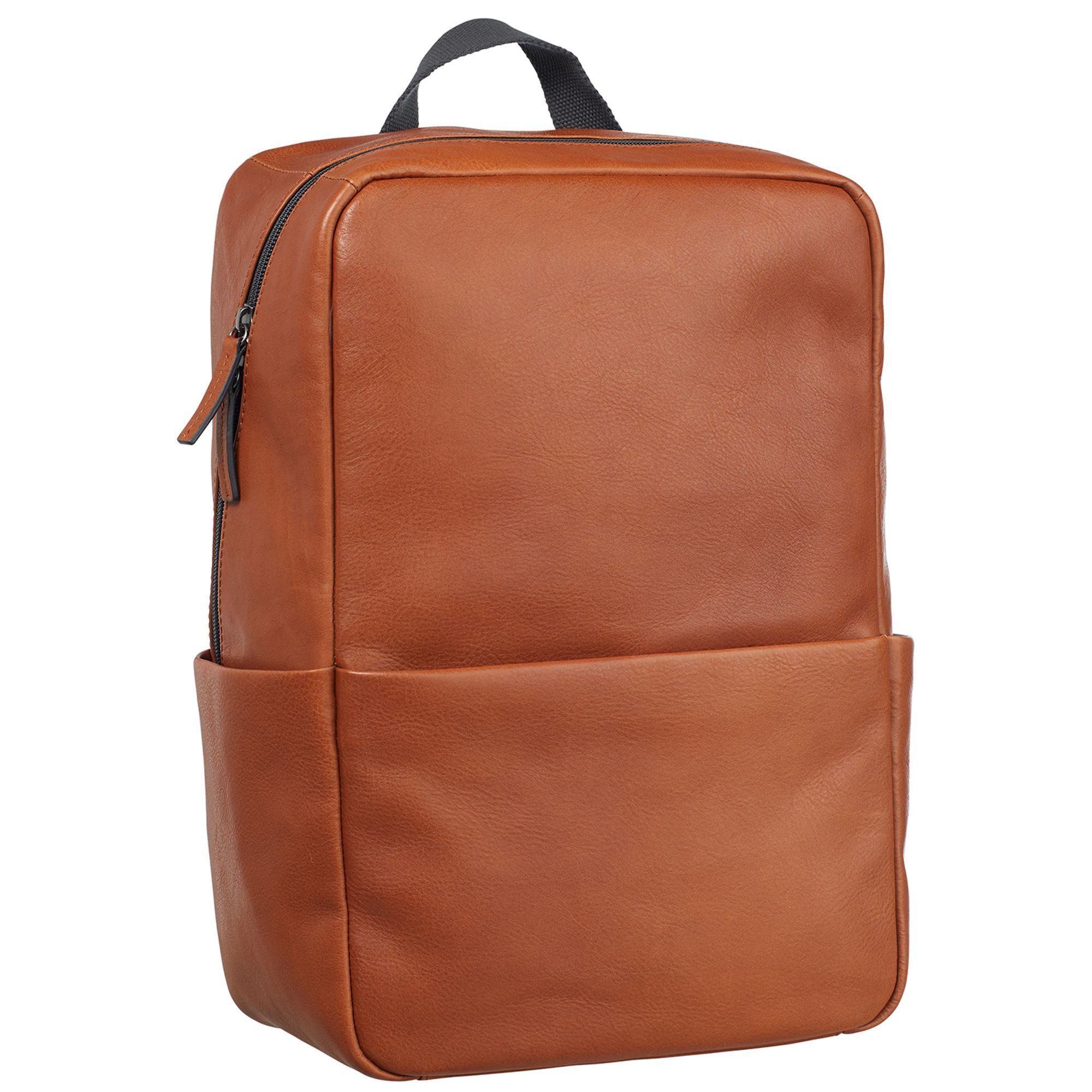 Leonhard Heyden Laptoprucksack Hamburg, Leder