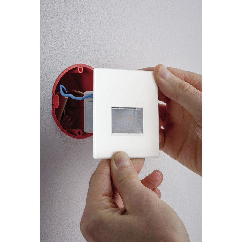 Paulmann Einbauleuchte Paulmann 41309 41309 LED-Wandeinbauleuchte 4er Set LED LED Weiß (mat