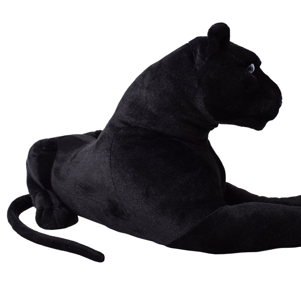 TE-Trend Kuscheltier Panther 80 cm Plüschtier Stofftier Raubkatze Großkatze, ein dekoratives Plüschtier