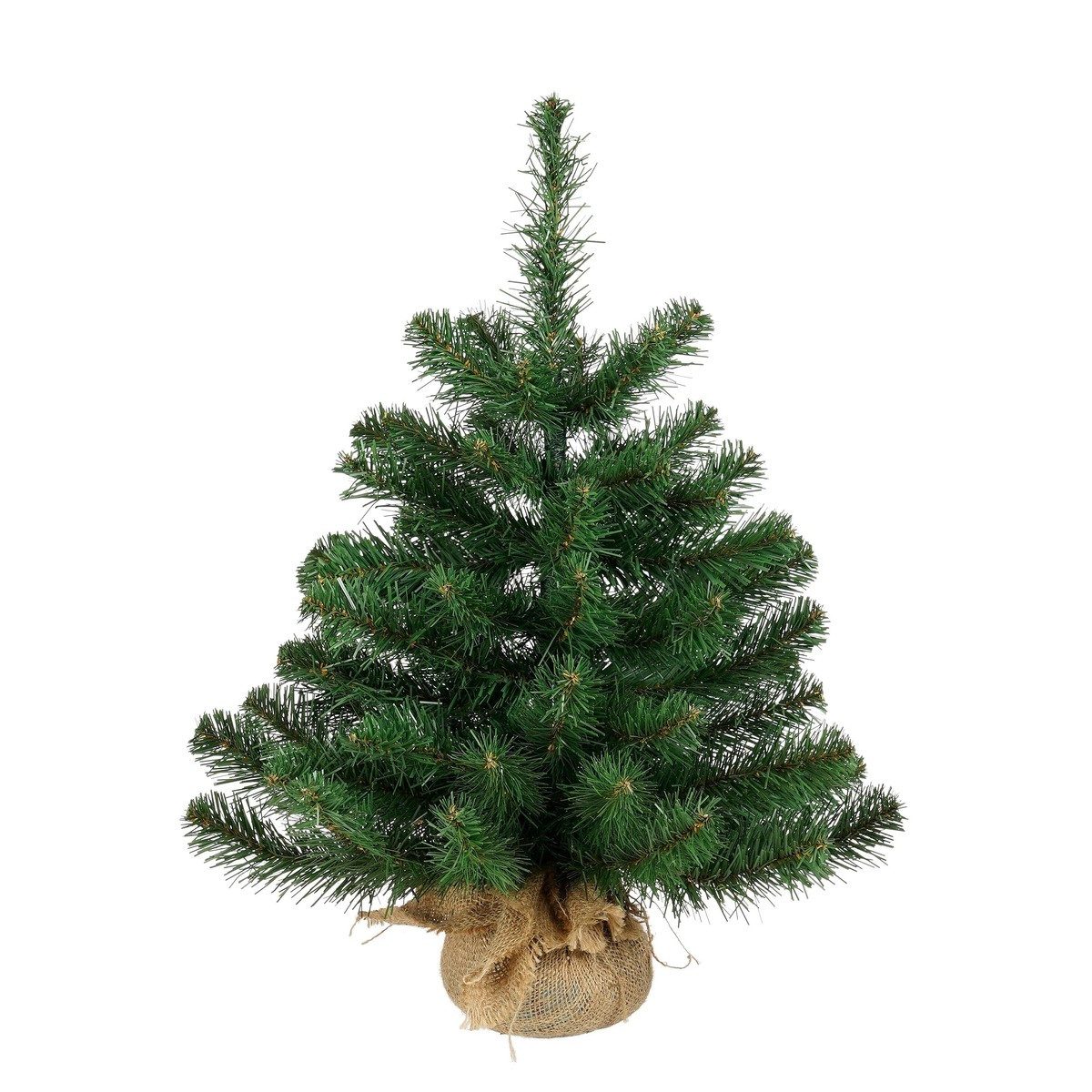 Triumph Tree Künstlicher Weihnachtsbaum Triumph Tree Alpine Weihnachtsbaum w burlap gruen TIPS 65 - h60xd51cm