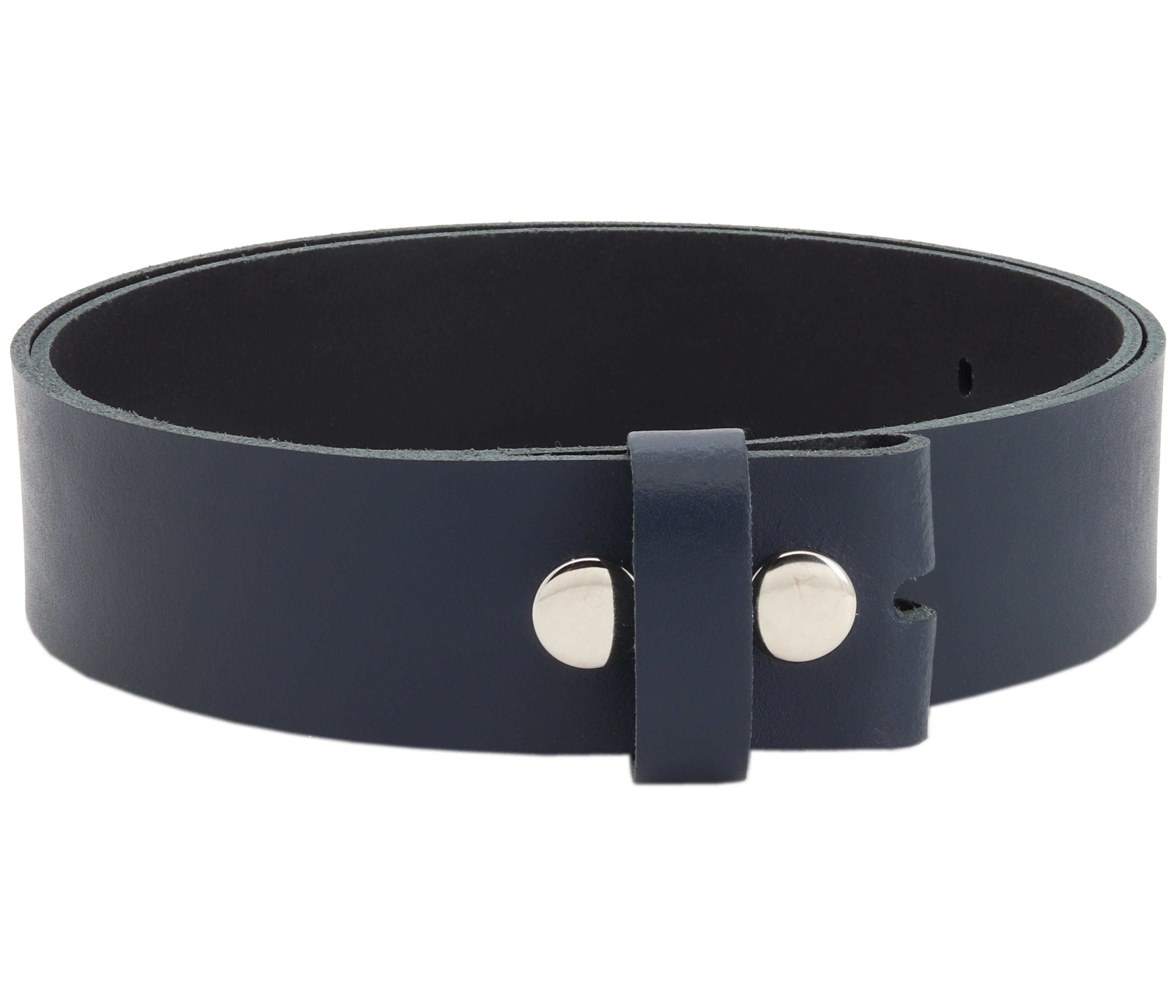 COLOGNEBELT Ledergürtel OM101-SL-Dunkelblau MADE IN GERMANY, günstig online kaufen
