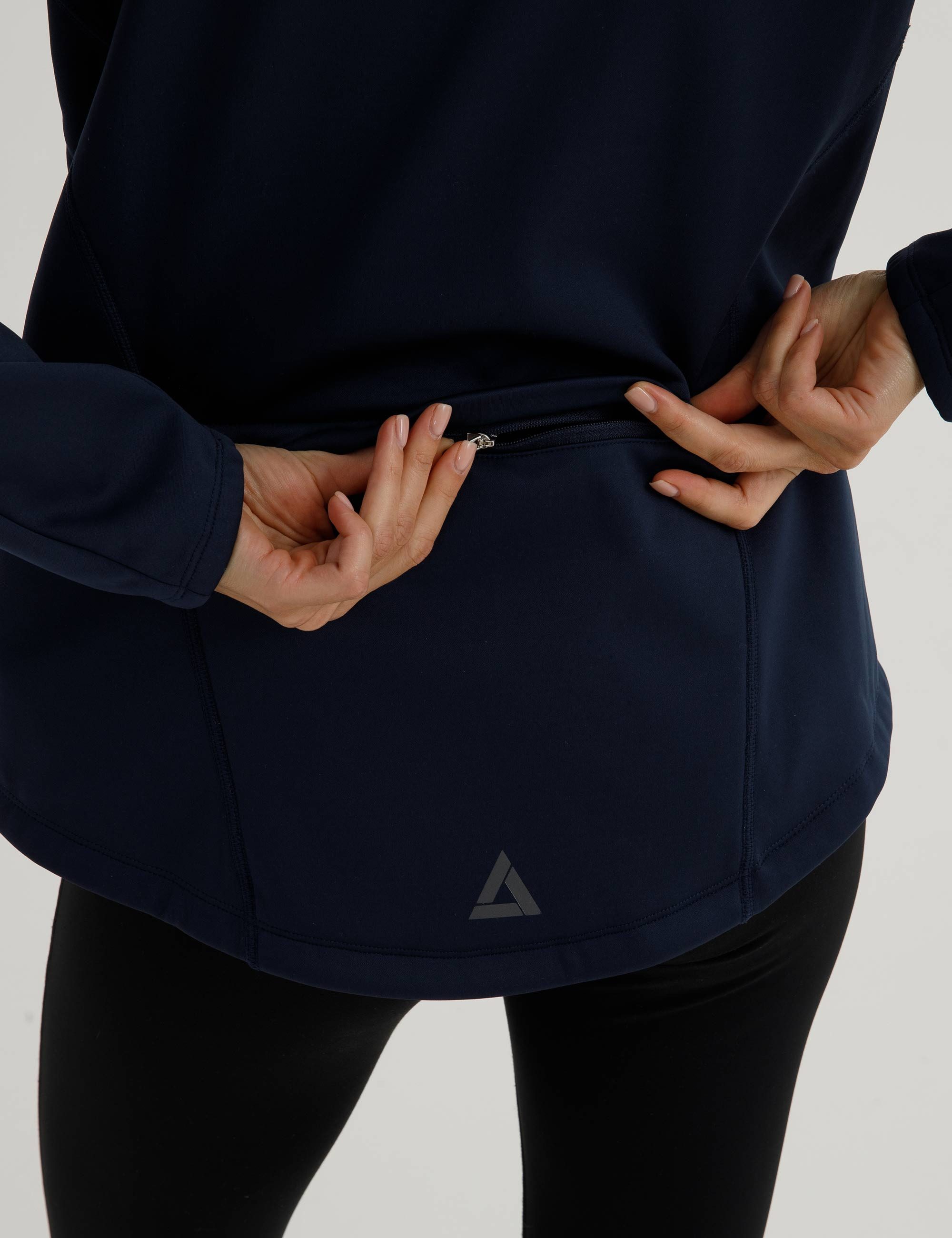 Airtracks Fahrradjacke Damen Winter Thermo Softshell Fahrradjacke Aktive Comfort Line (Softshell - Wind und Wasserdicht, Funktions Jacke) für die kalte Jahresze – Bild 5 von 5