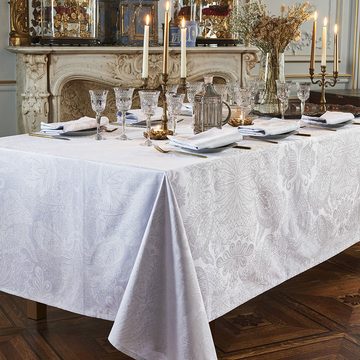 Platzset, Garnier Thiebaut Tischset Mille Isaphire Blanc 50 x 40 cm, beschichtet, Garnier Thiebaut