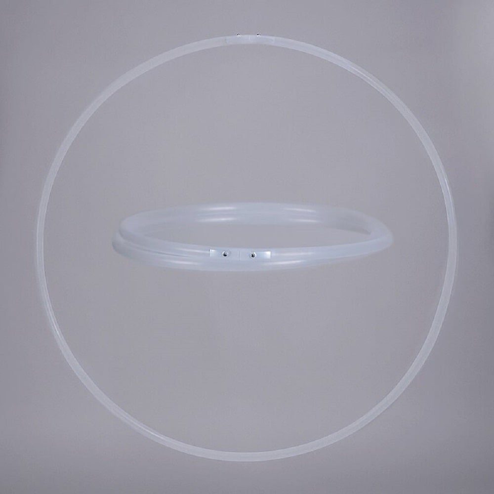 Hoopomania Hula-Hoop-Reifen Hula Hoop Rohling, PP (Polypropylen) 16mm, Transparent, Ø100cm