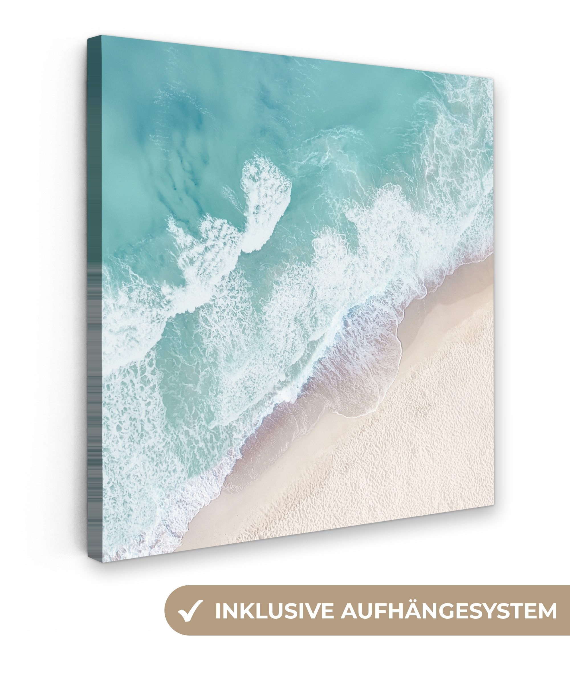 OneMillionCanvasses® Leinwandbild Strand - Meer - Natur - Sommer, Fotodruck günstig online kaufen