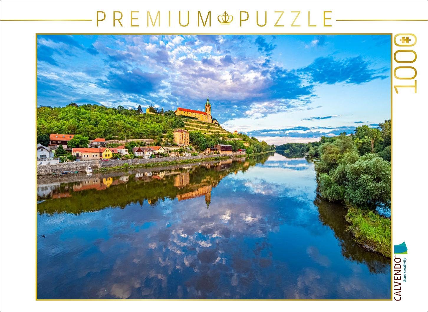 Puzzle CALVENDO Puzzle Mělník 1000 Teile Lege-Größe 64 x 48 cm Foto-Puzzle Bild von fotosachse