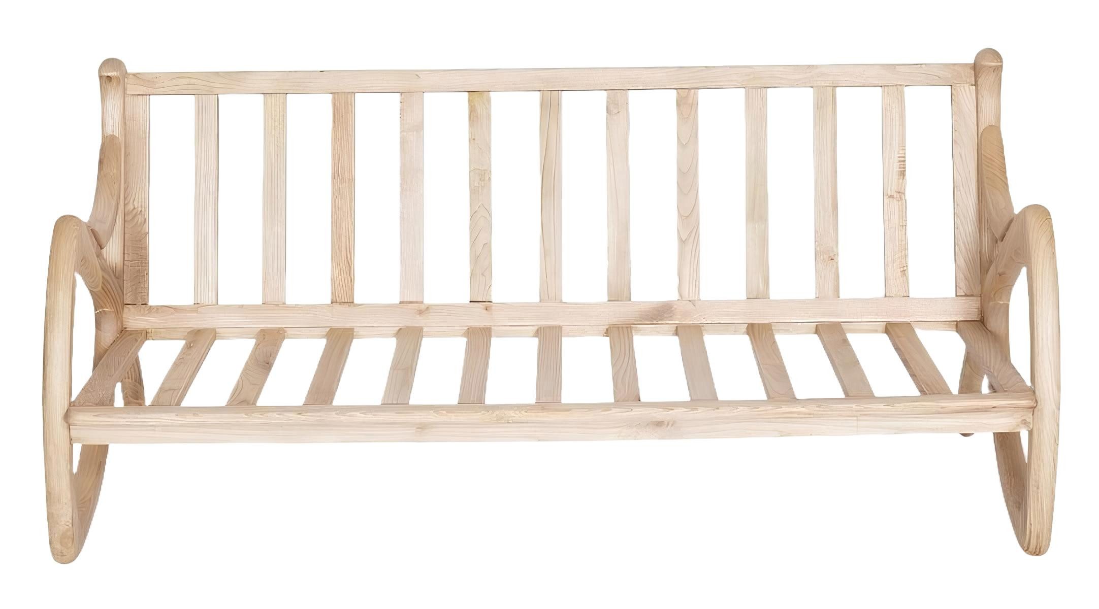 JVmoebel Gartenbank Robuste Holzbank mit Rückenlehne für entspannte Stunden im Freien (1-St., Bank), Made in Europa