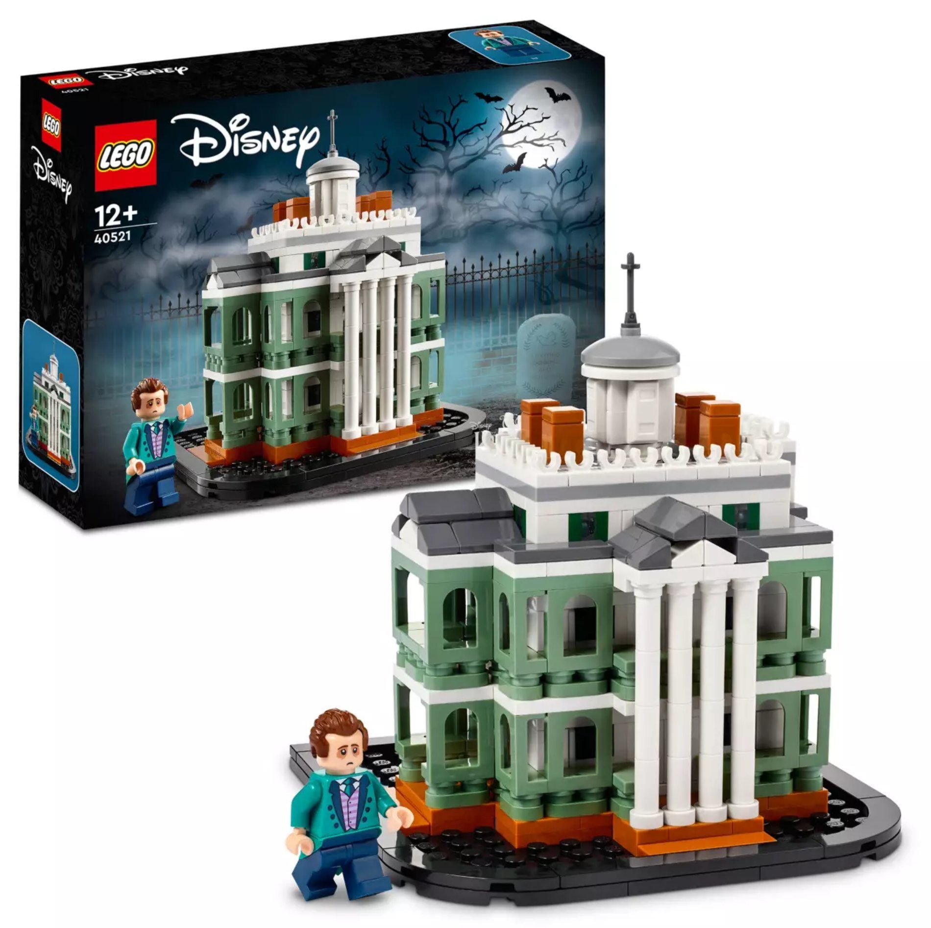 LEGO® Disney - The Haunted Mansion aus den Disney Parks Herrenhaus (40521) Konstruktions-Spielset, (680 St)