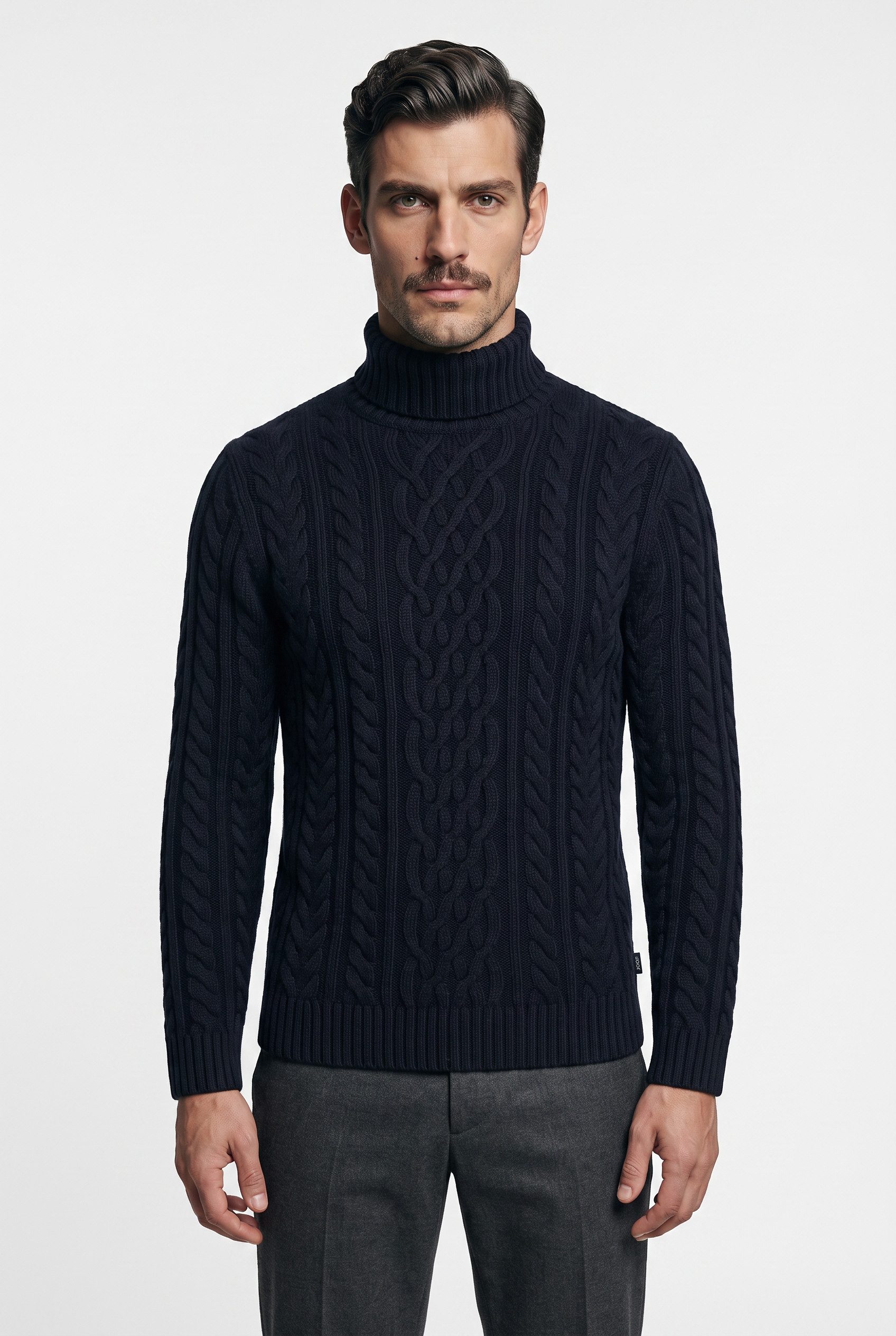 JOOP! Strickpullover Lerresto Regular fit mit Rollkragen