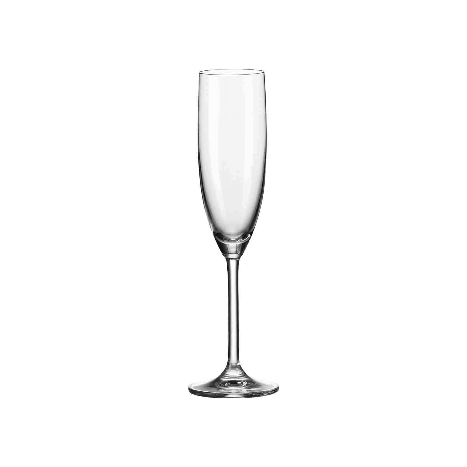 LEONARDO Sektglas Daily Sektgläser 120 ml 6er Set, 6-tlg., Glas