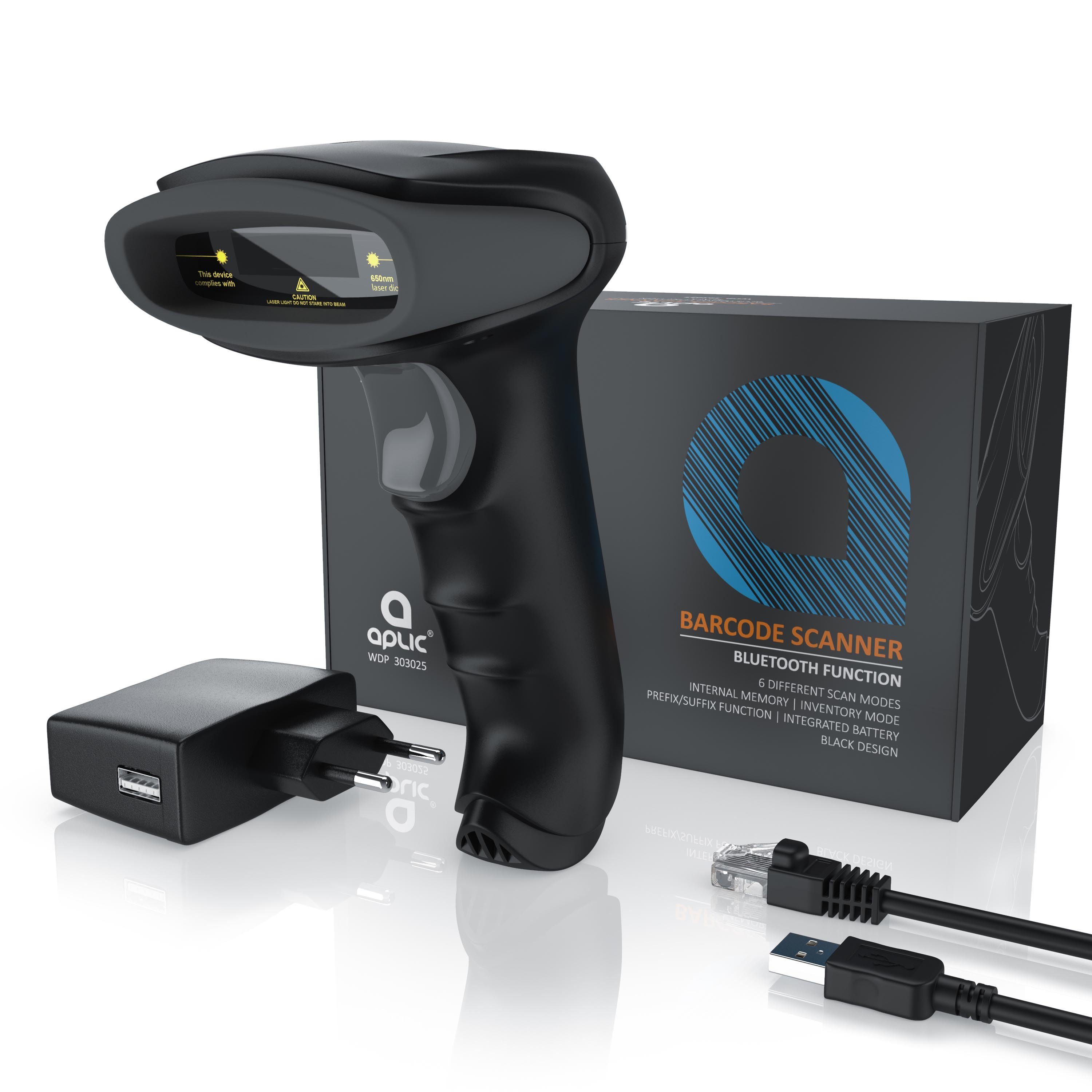 Aplic Handscanner, (Bluetooth, kabelloser Laser Barcode-Scanner mit 6  Scan-Modi 10m Reichweite / 750mAh Akku) online kaufen | OTTO