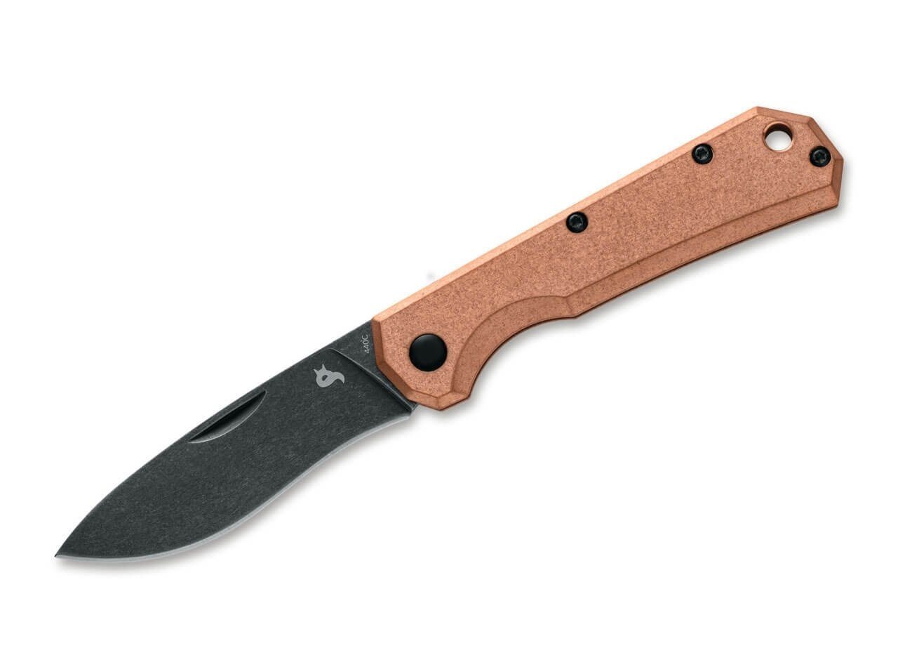 Fox Knives Taschenmesser BlackFox Ciol Copper Taschenmesser mit Kupfer Griff