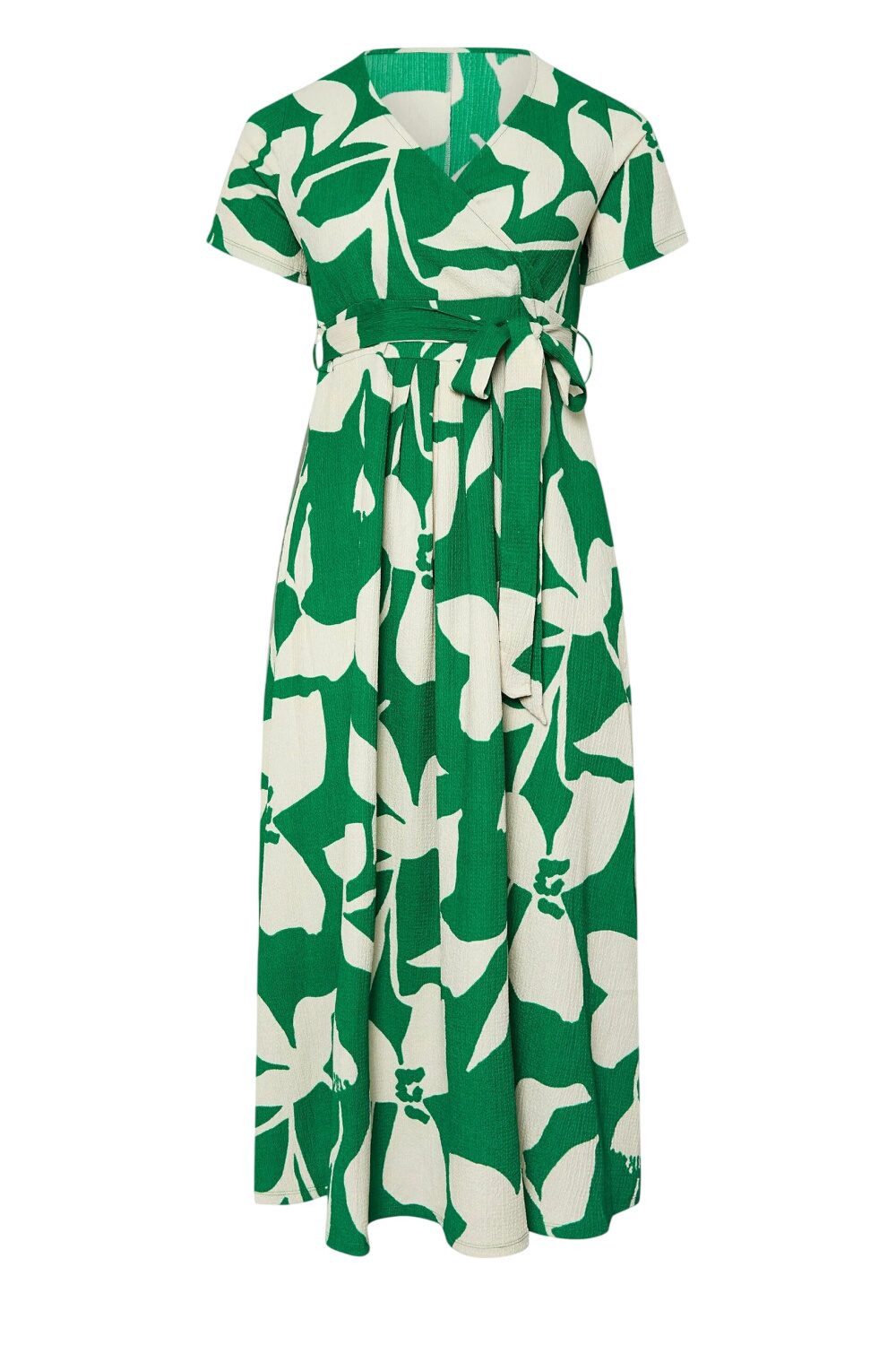 Shape of You Maxikleid Muster Maxi Kleid im Relaxed Fit