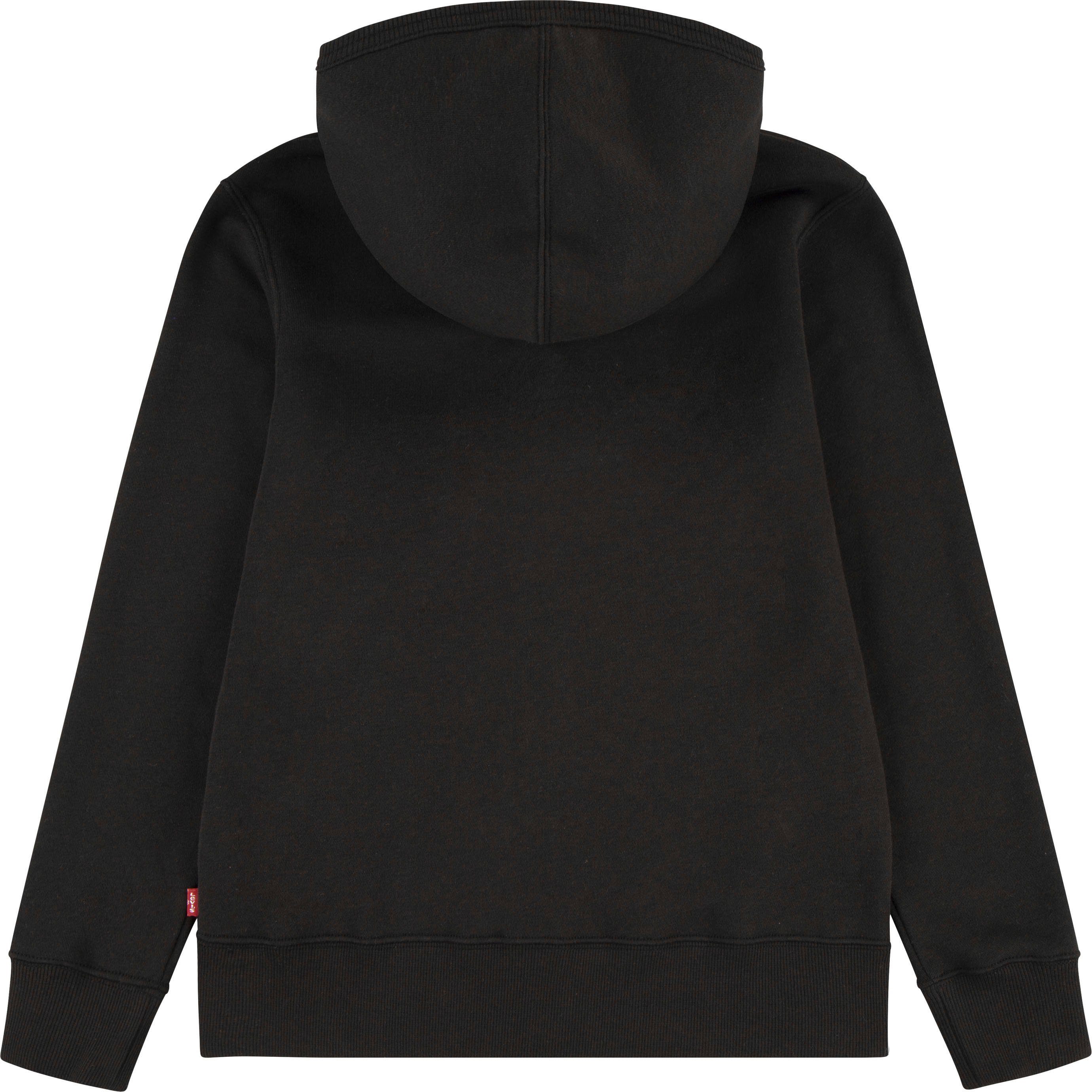 Levi's® Kids Kapuzensweatjacke UNISEX ZIP meteorite LVN HOODIE BOXTAB FULL