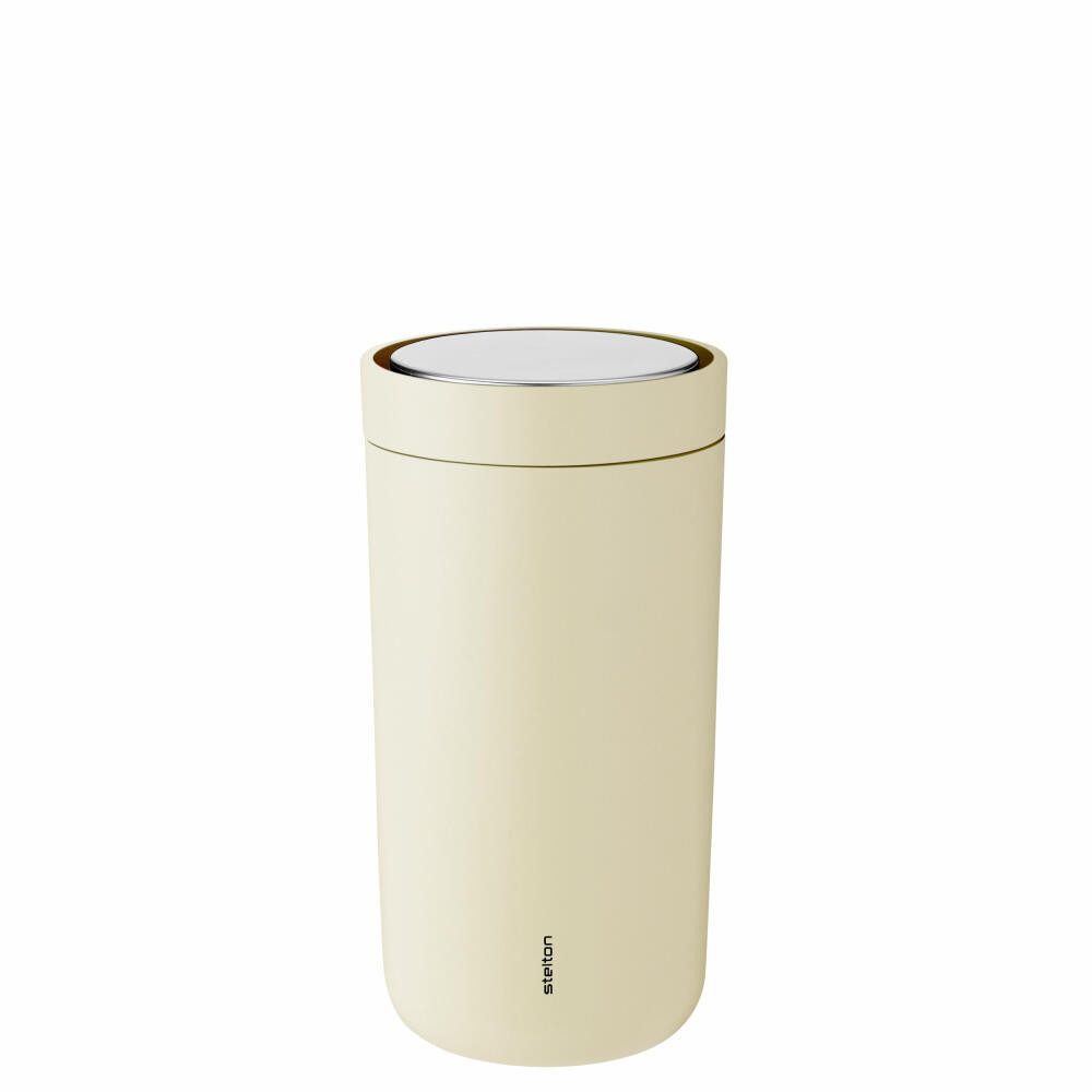 Stelton Термокружка To Go Click Mellow Yellow, 200 ml, Edelstahl, Kunststoff