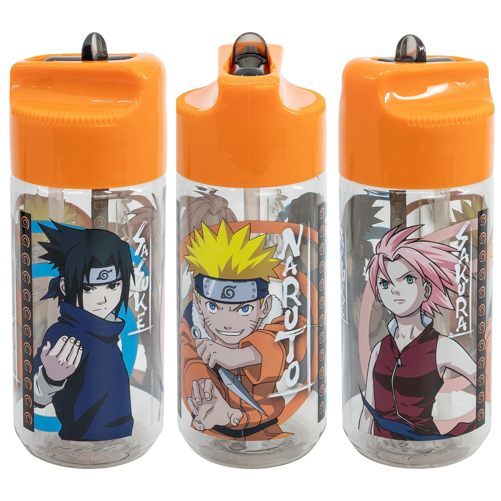 Naruto Trinkflasche Anime Naruto Shippuden Sasuke Sakura Wasserflasche Flasche 430 ml