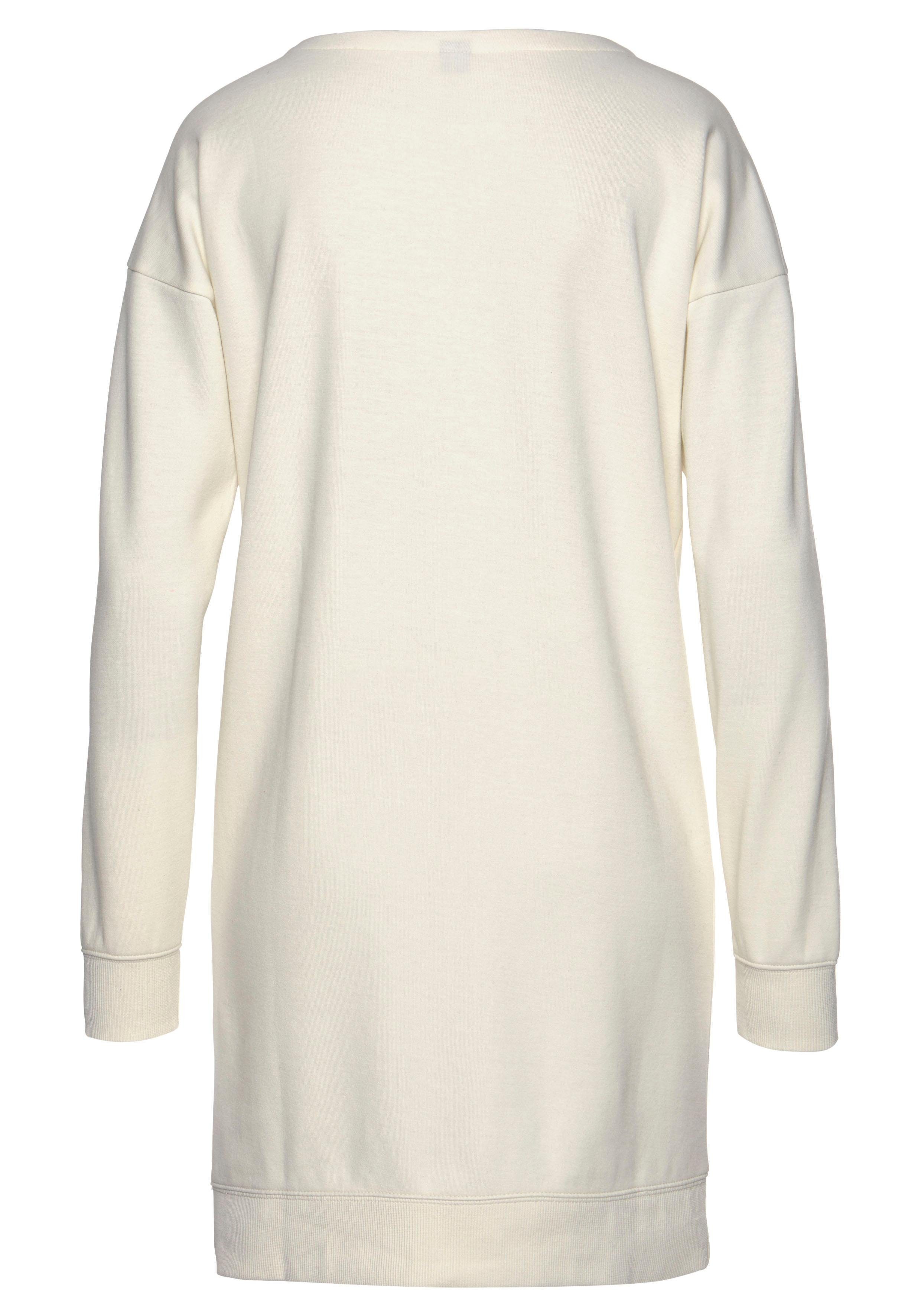 Bench. Loungewear Sweatkleid mit seitlichem Logoprint, Loungewear