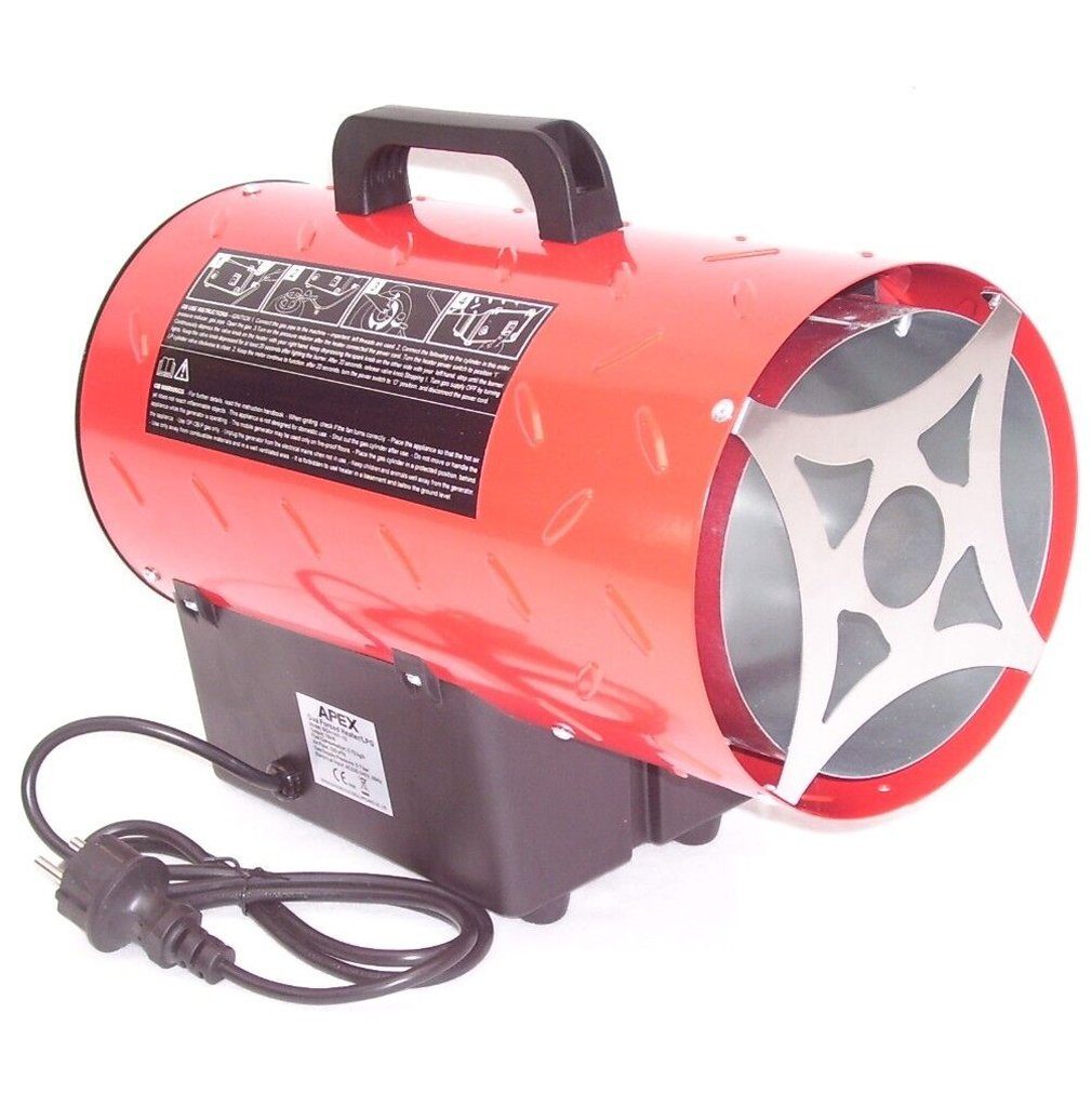 Apex Heizgerät Gasheizgebläse 30kW Gasheizer Heizkanone 55209 Gasofen Bauheizer