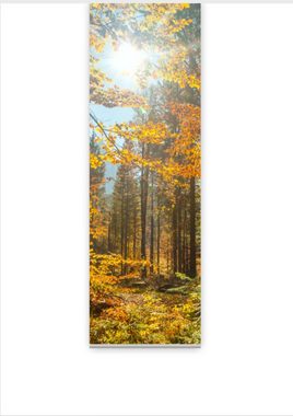 Schiebegardine Herbstsonne Flächenvorhang für kleine Fenster 180 cm hoch - B-line, gardinen-for-life