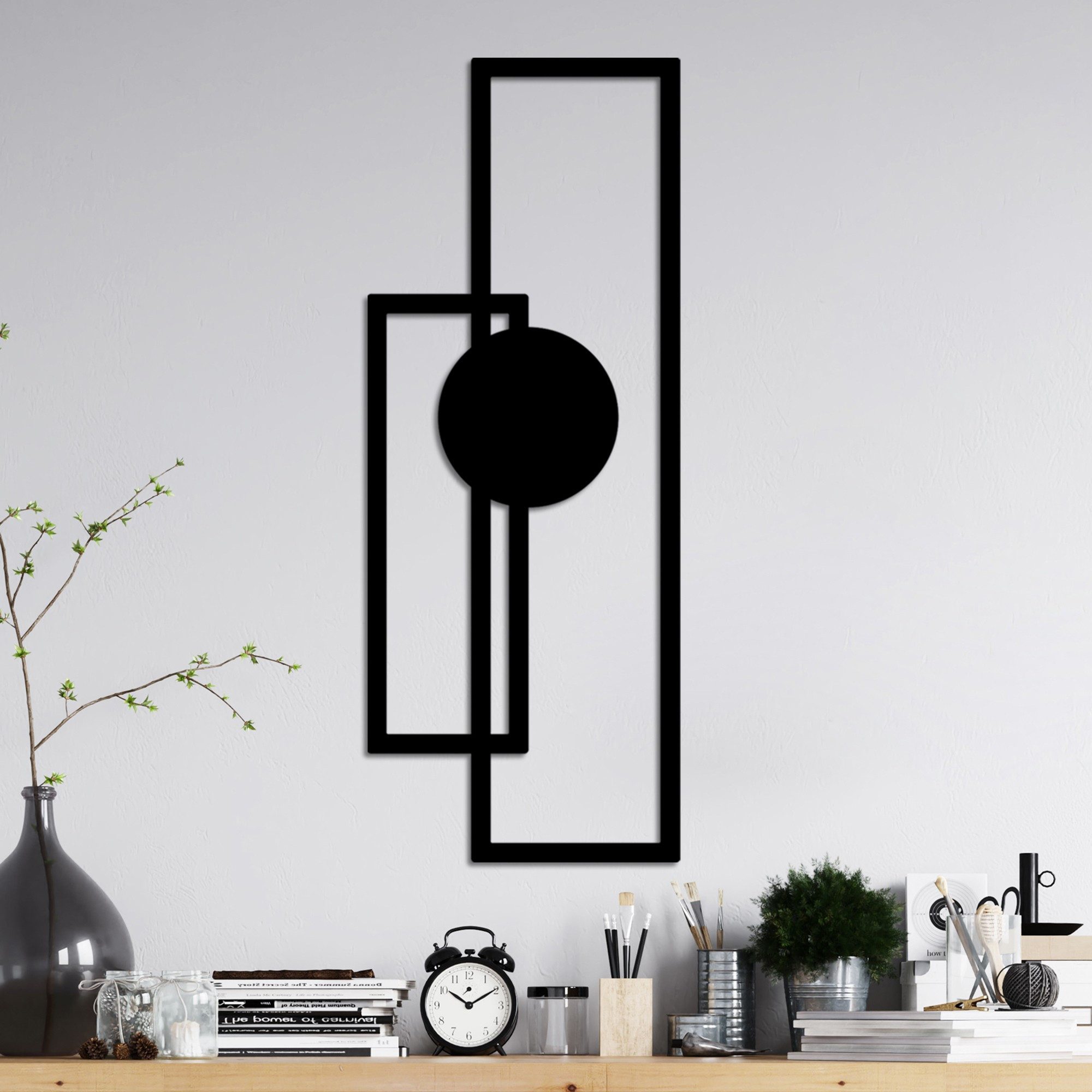 Wallity Wanddekoobjekt 100% METAL, 32 x günstig online kaufen