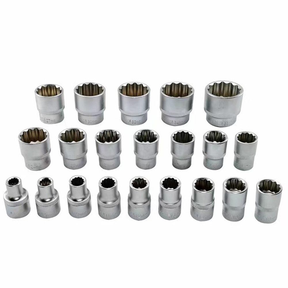 SURFOU Nussknacker Nuss Set Torx Steckschlüsselsatz 1/2 zoll Torx Satz, für Sternverschlüsse/Bolzen benötigt werden