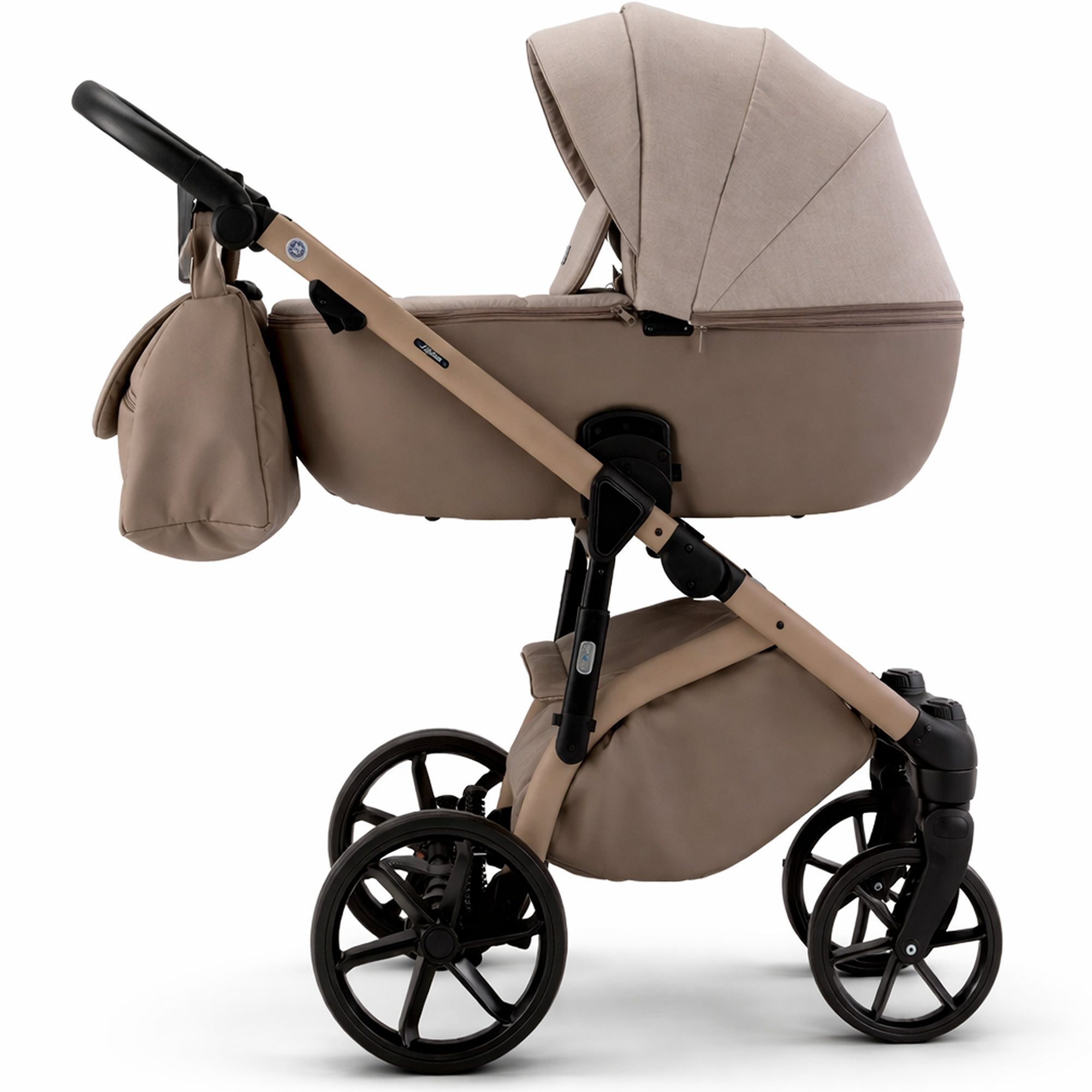 Knirpsenland Kombi-Kinderwagen Lifetime Sportsitz, Wickeltasche, viel Zubehör 2in1, Top Federung, (Spar Set), Kinderwagen mit Sportaufsatz, mit Schwenkrädern, Top Federung