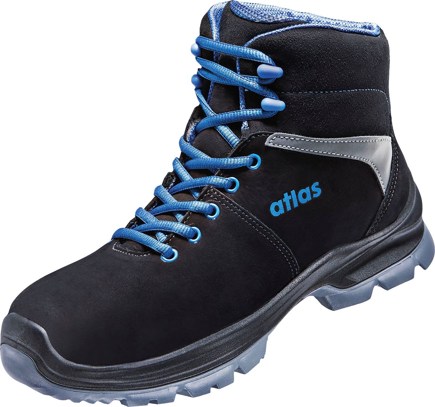 Atlas Schuhe SL 80 ESD S2 W10 Sicherheitsstiefel Sicherheitsklasse S2, MPU  Light-Sohlentechnologie,öl-, benzin- und säurebeständig, antistatisch