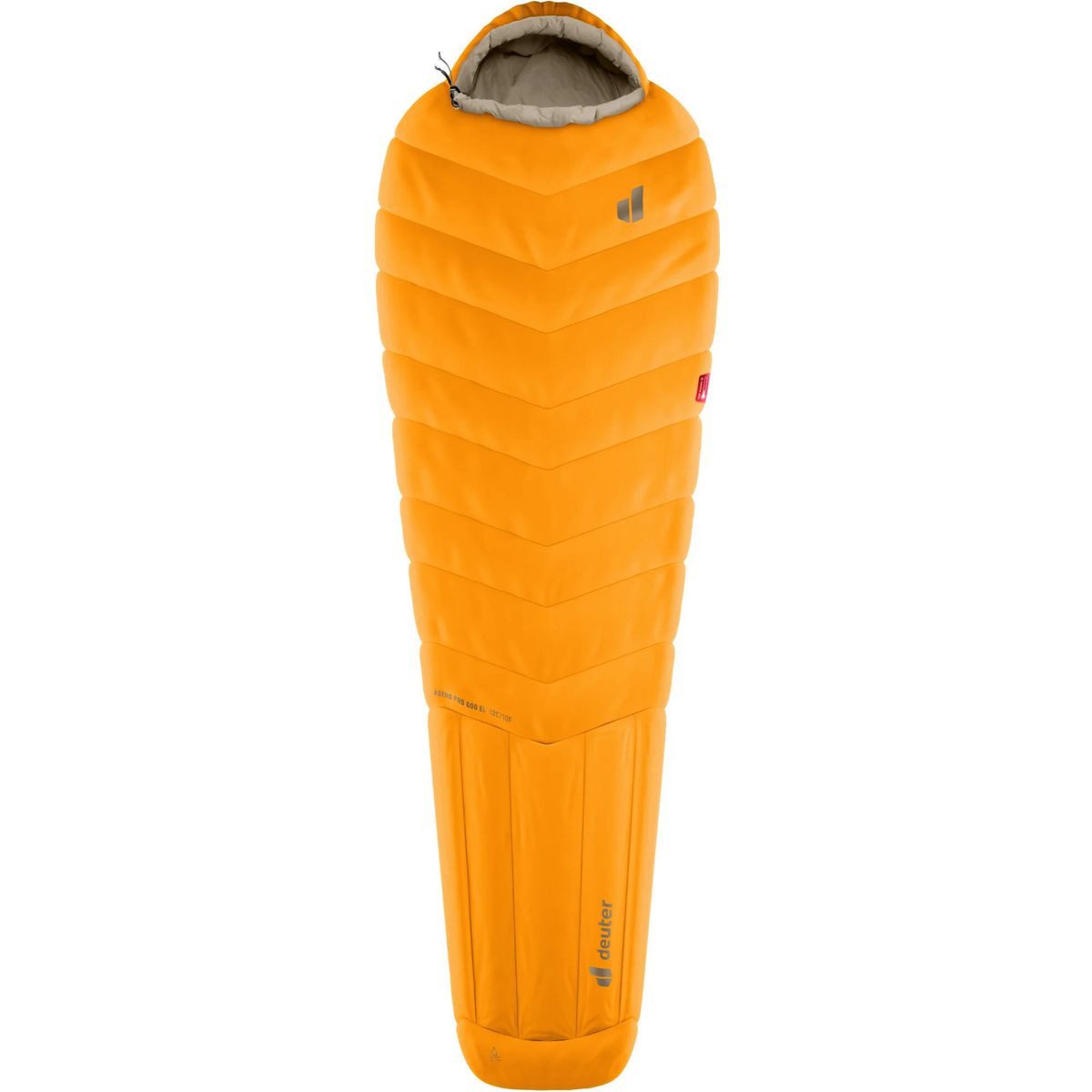 deuter Daunenschlafsack Astro Pro 600 EL Extra Long -12C/10F, Extra langer Schlafsack mit RDS-Daune für optimale Wärmeleistung und