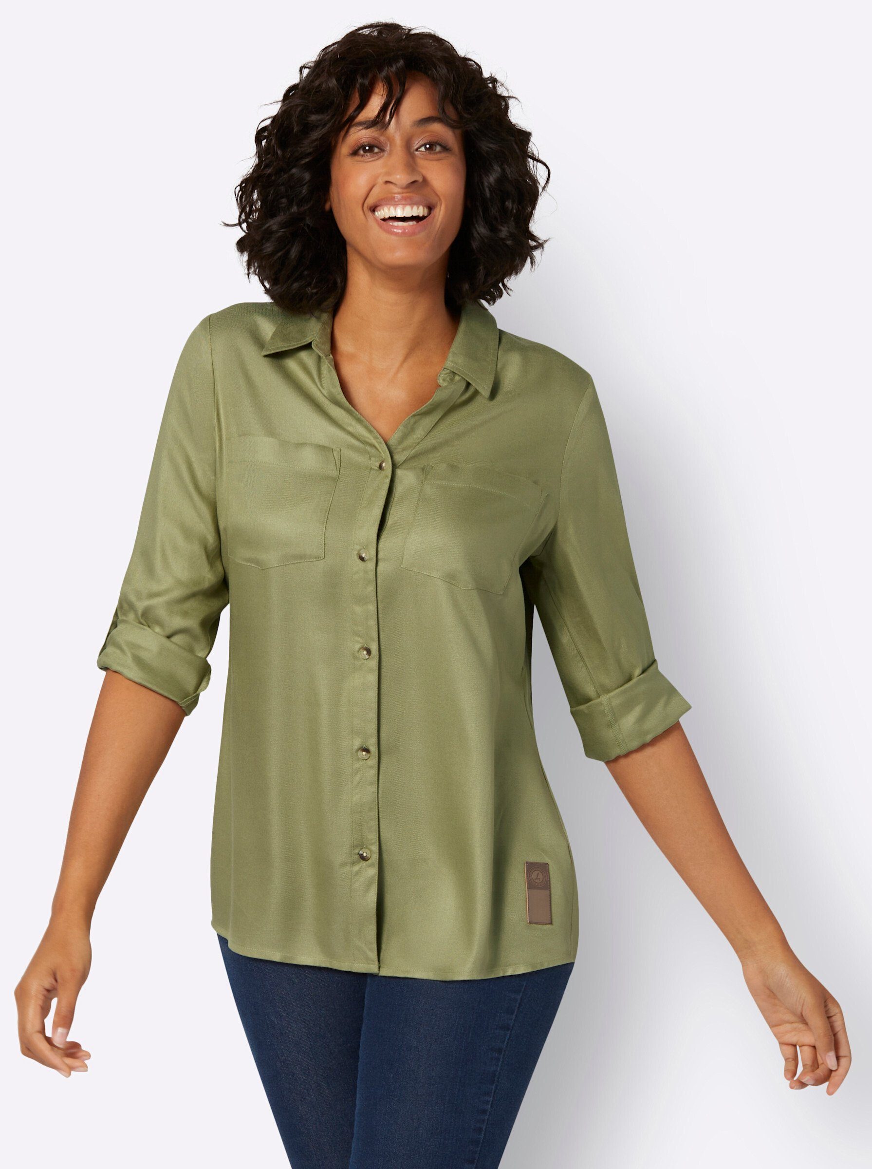 Witt Klassische Bluse Longbluse günstig online kaufen