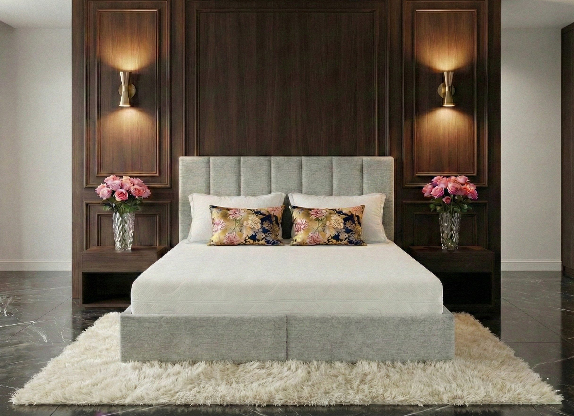 B&B Home Boxspringbett Vibe 160 180 200 cm (mit Bettkasten und Lattenrost)