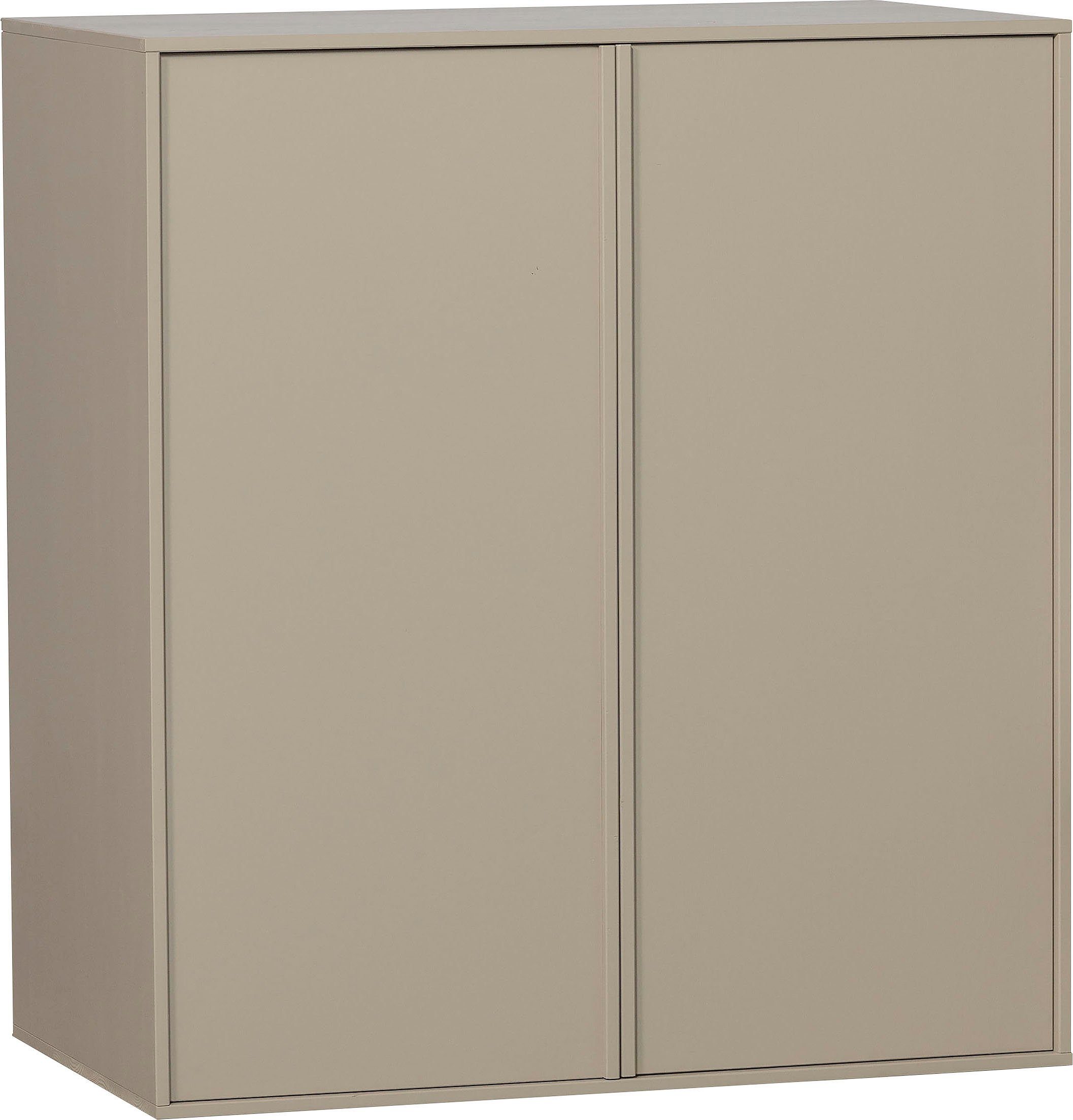 WOOOD Highboard Daily Hochkommode, Kommode mit Push-to-Open Funktion, H 110 cm x B 100 cm