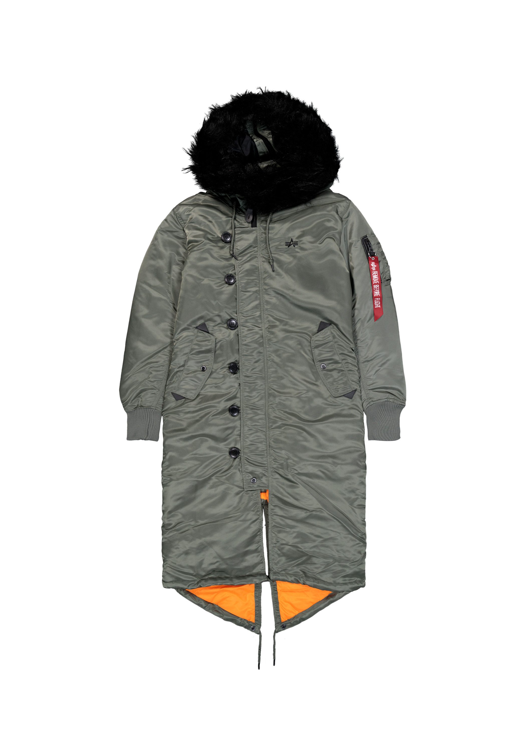 Alpha Industries Winterjacke Long Fishtail W günstig online kaufen