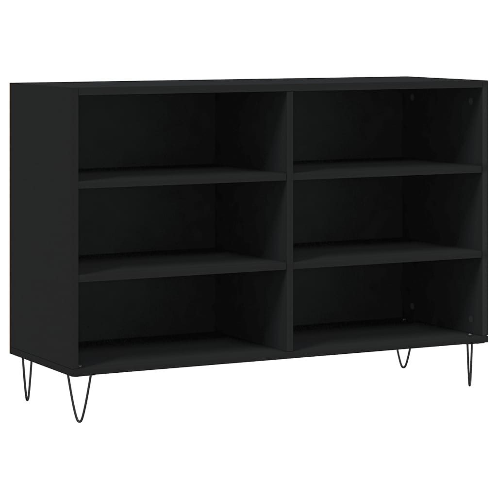 vidaXL Sideboard Sideboard Schwarz 103,5x35x70 cm günstig online kaufen