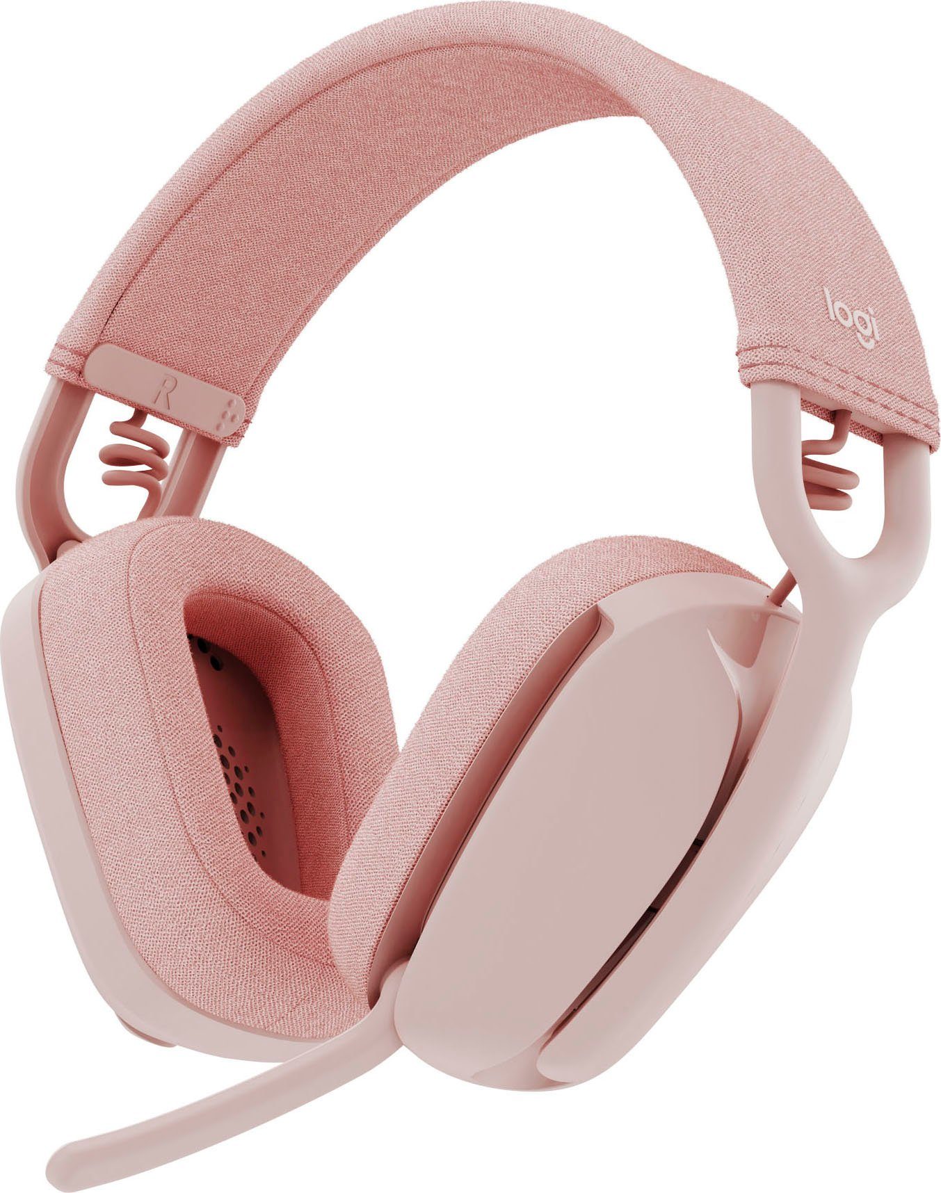 100 Zone (Noise-Cancelling, Bluetooth) rose Vibe Gaming-Headset Logitech