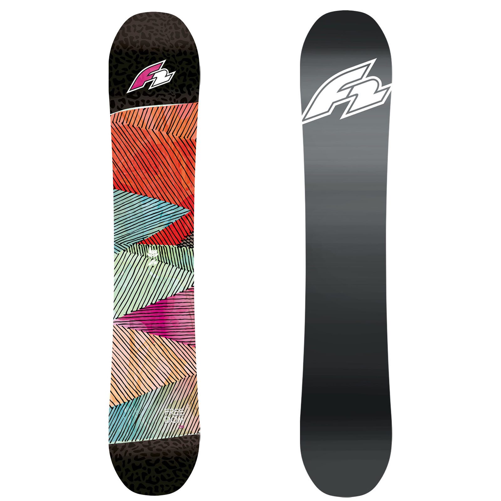 F2 Snowboard F2 Damen Snowboard Freedom Freeride/Freestyle 147 cm Multicolor 2023/2