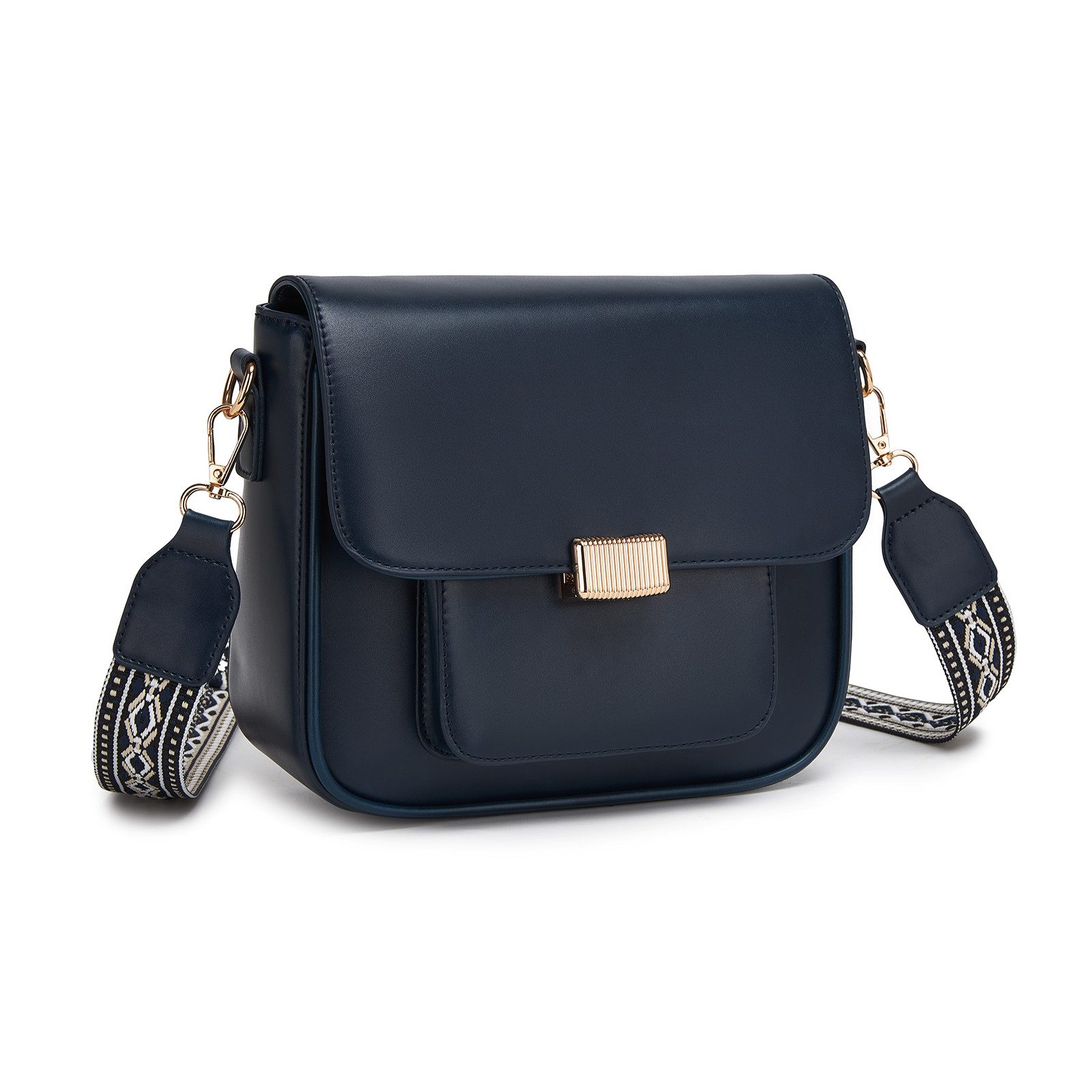 Miss Lulu Umhängetasche Mittelgroße Damen-Handtasche