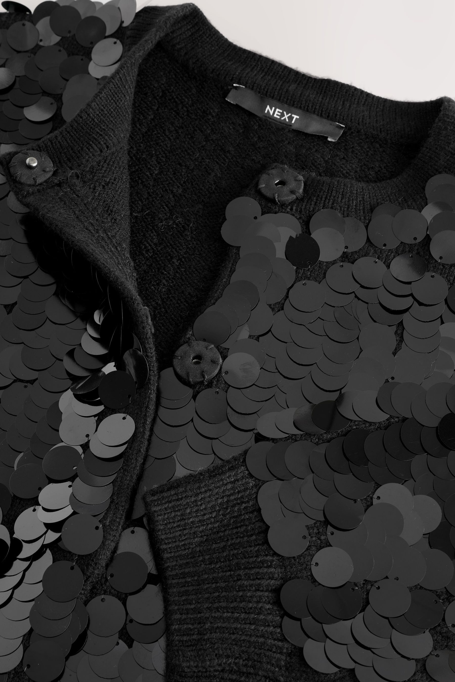Next Strickjacke Strickjacke mit Pailletten (1-tlg) günstig online kaufen