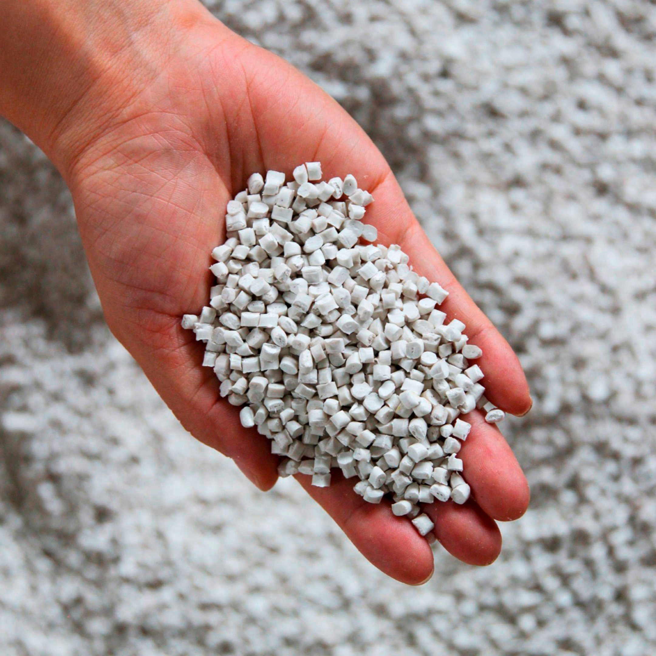 ECOPOTS Blumentopf Oslo 35 Taupe, für innen und außen: frostsicher, bruchsicher und lichtbeständig