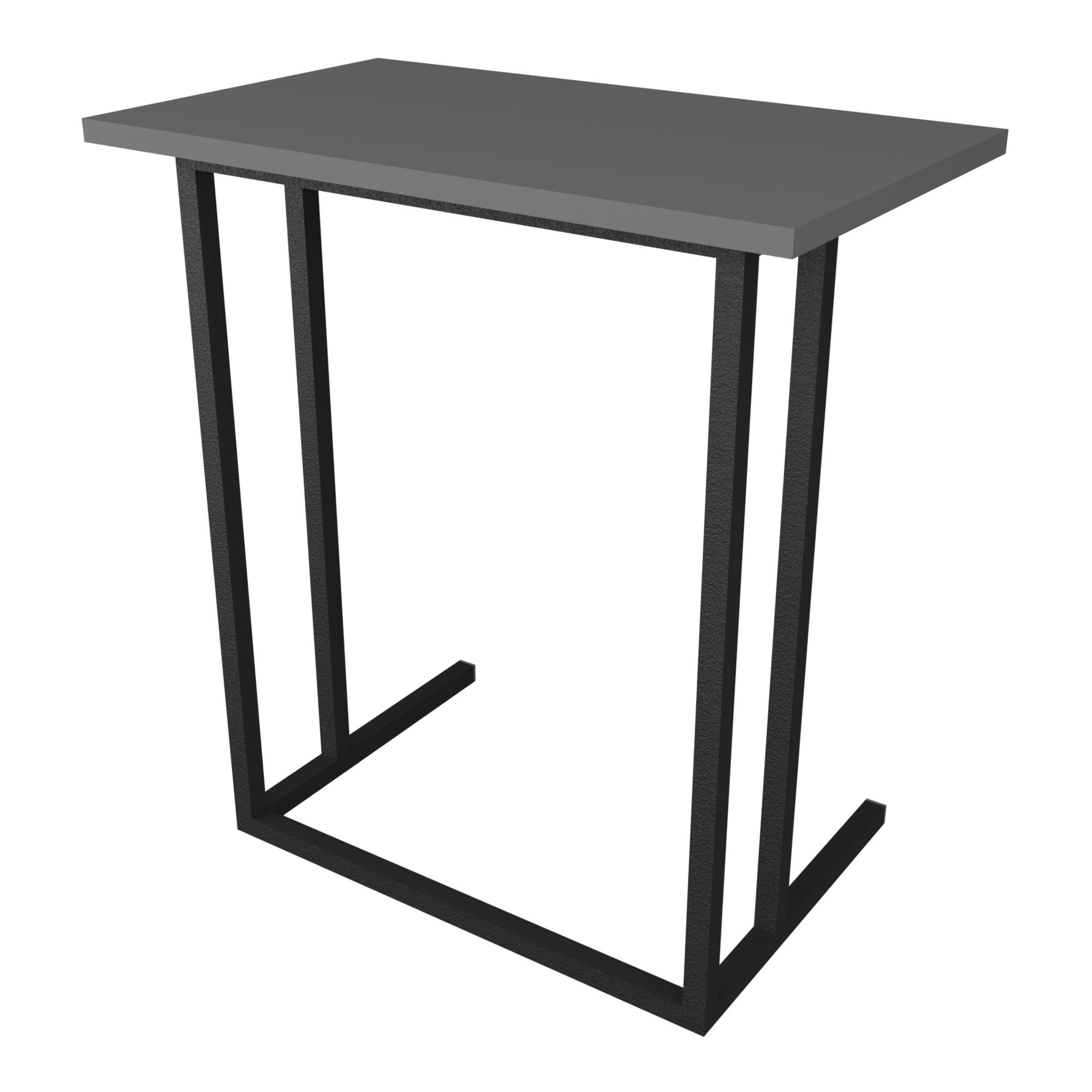 en.casa Laptoptisch, »Högsby« Beistelltisch C-Form 65,5x60x35,5 günstig online kaufen