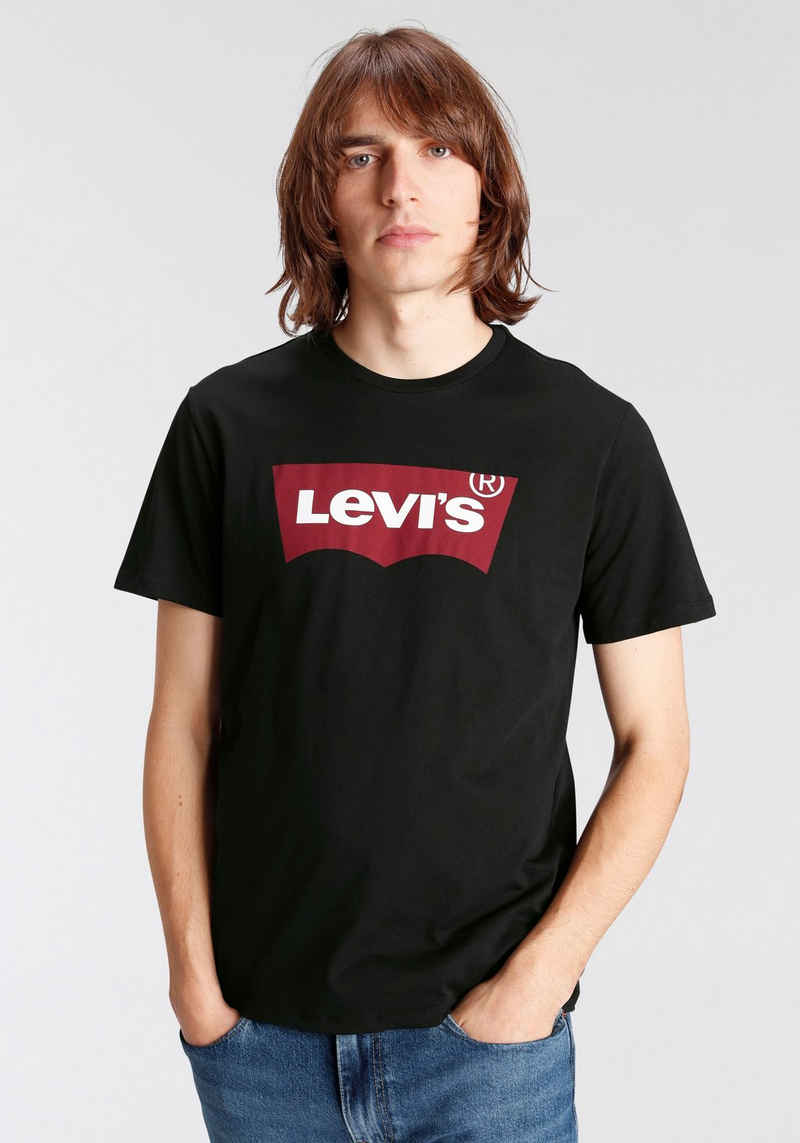 Levi's® T-Shirt Batwing Logo Tee mit Logo-Front-Print