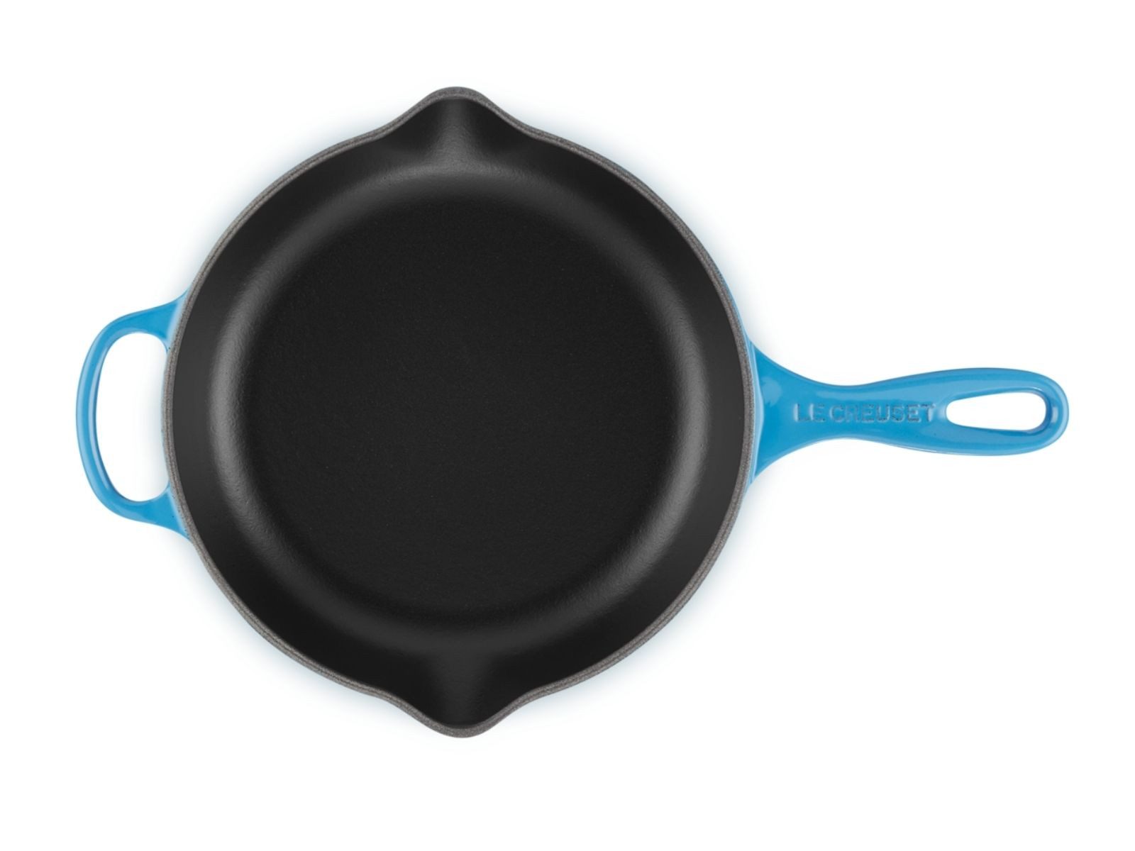 LE CREUSET Servierpfanne Brat- und Servierpfanne Signature rund azure 23cm