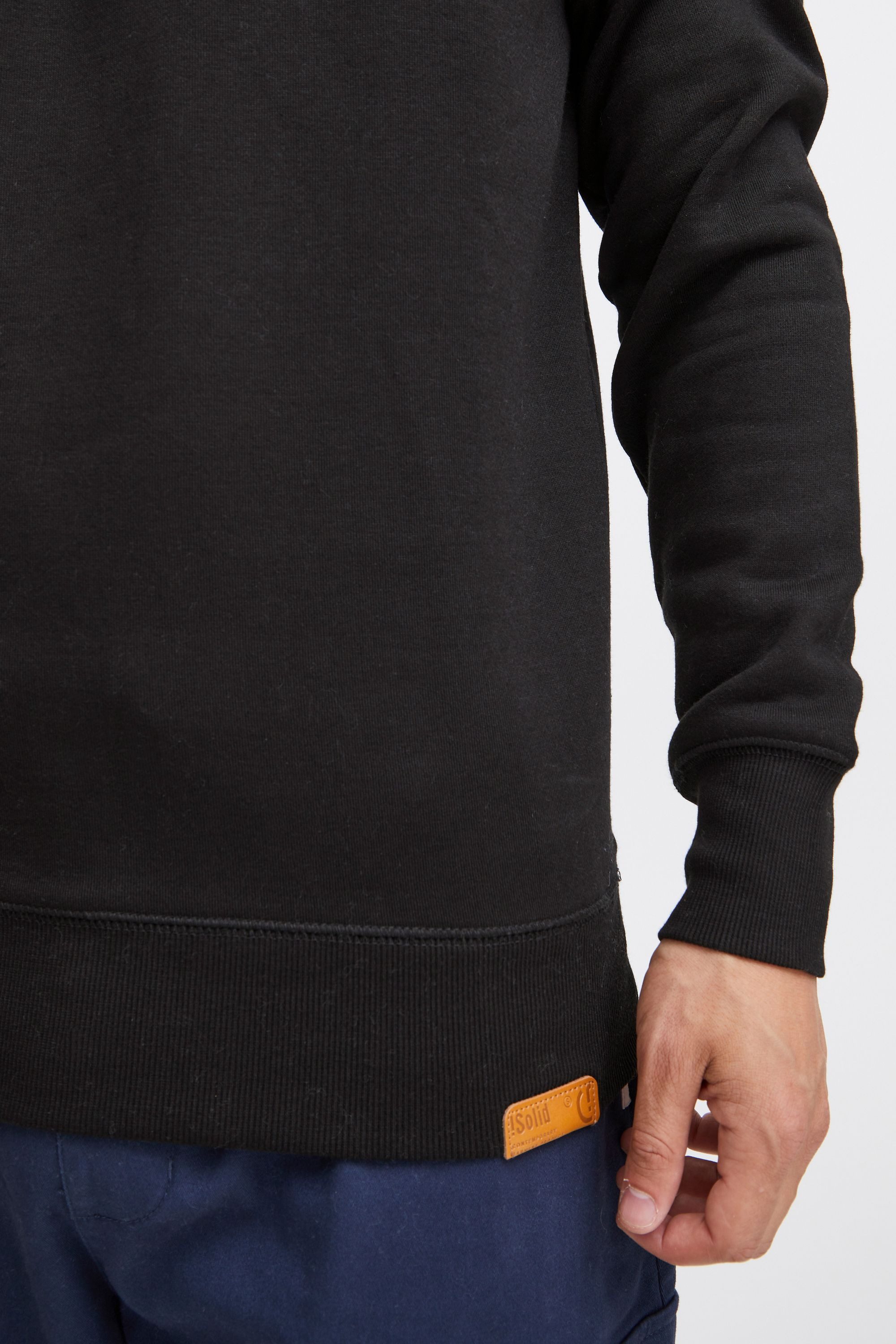 !Solid Hoodie SDTripStrip Kapuzensweatshirt mit Knopfleiste