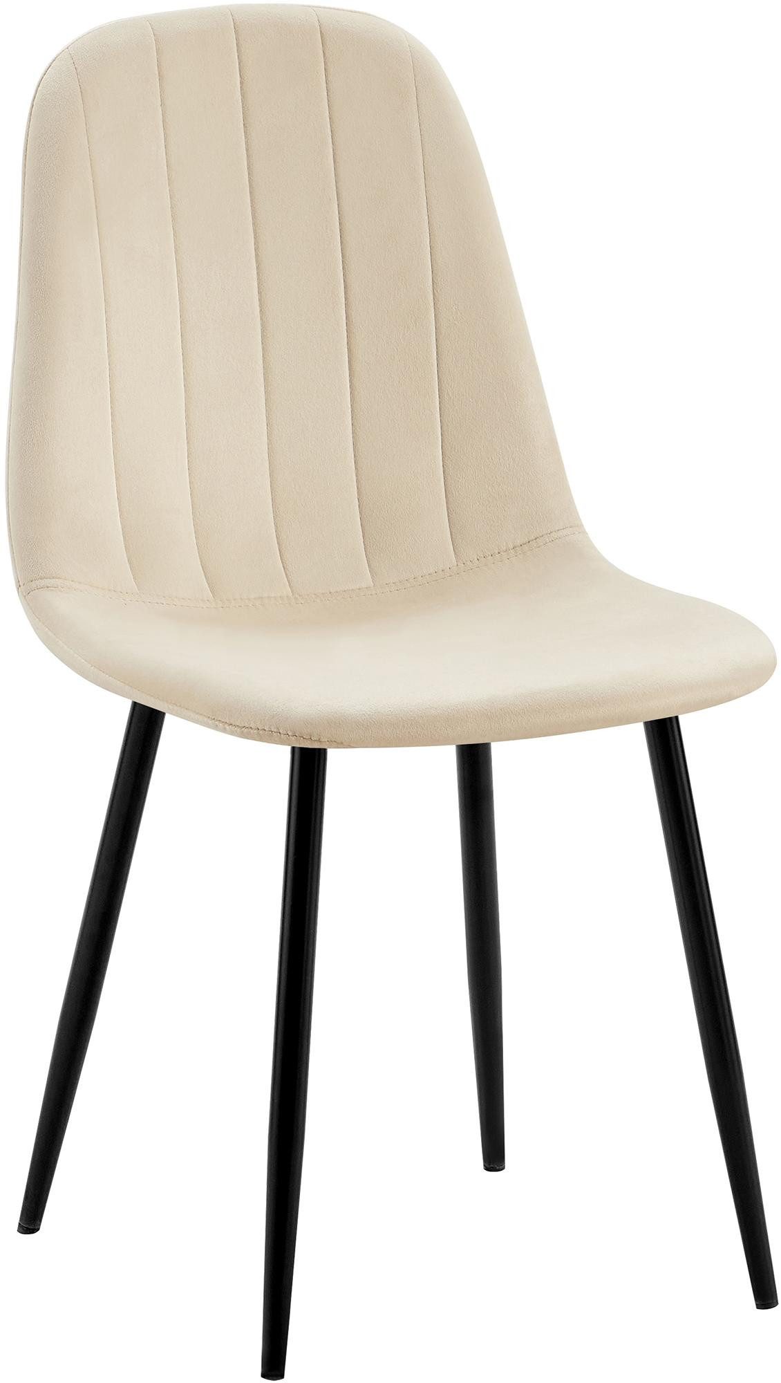 CLP Esszimmerstuhl Baxter (4er Set), gesteppter günstig online kaufen