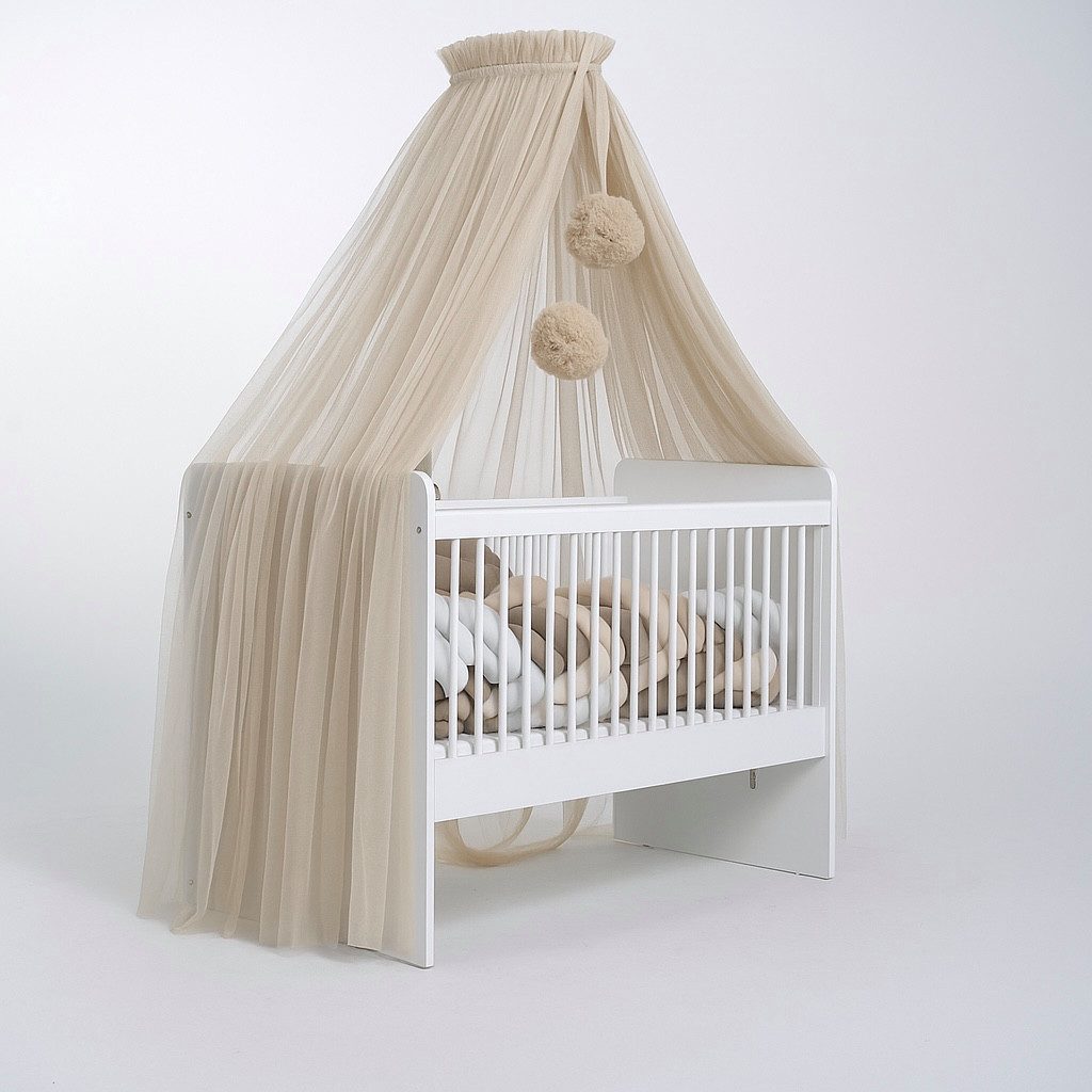 Baby Fancyroom Betthimmel Betthimmel aus 12 Meter Tüll aus 1. Klasse für Ki günstig online kaufen